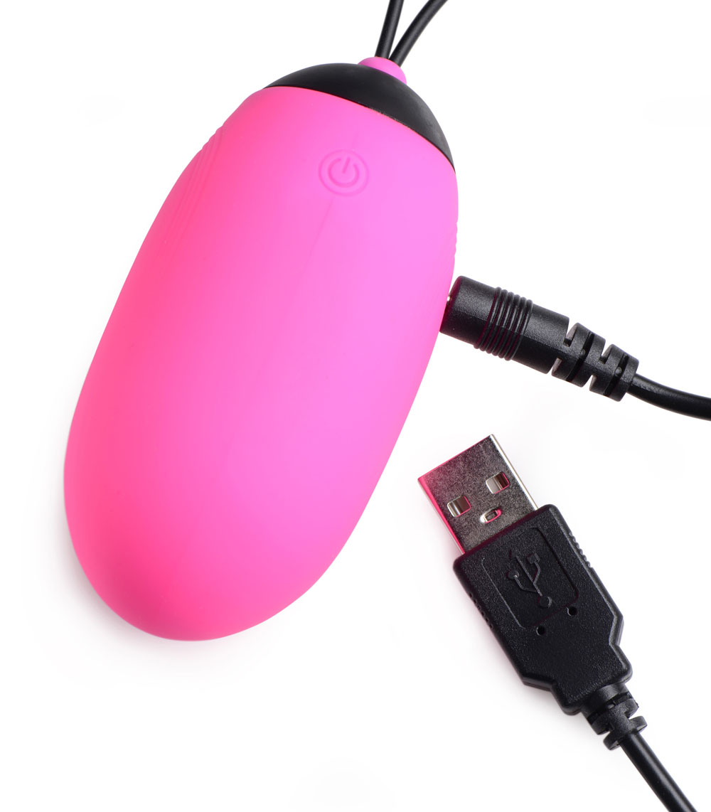 bang xl silicone vibrating egg pink 