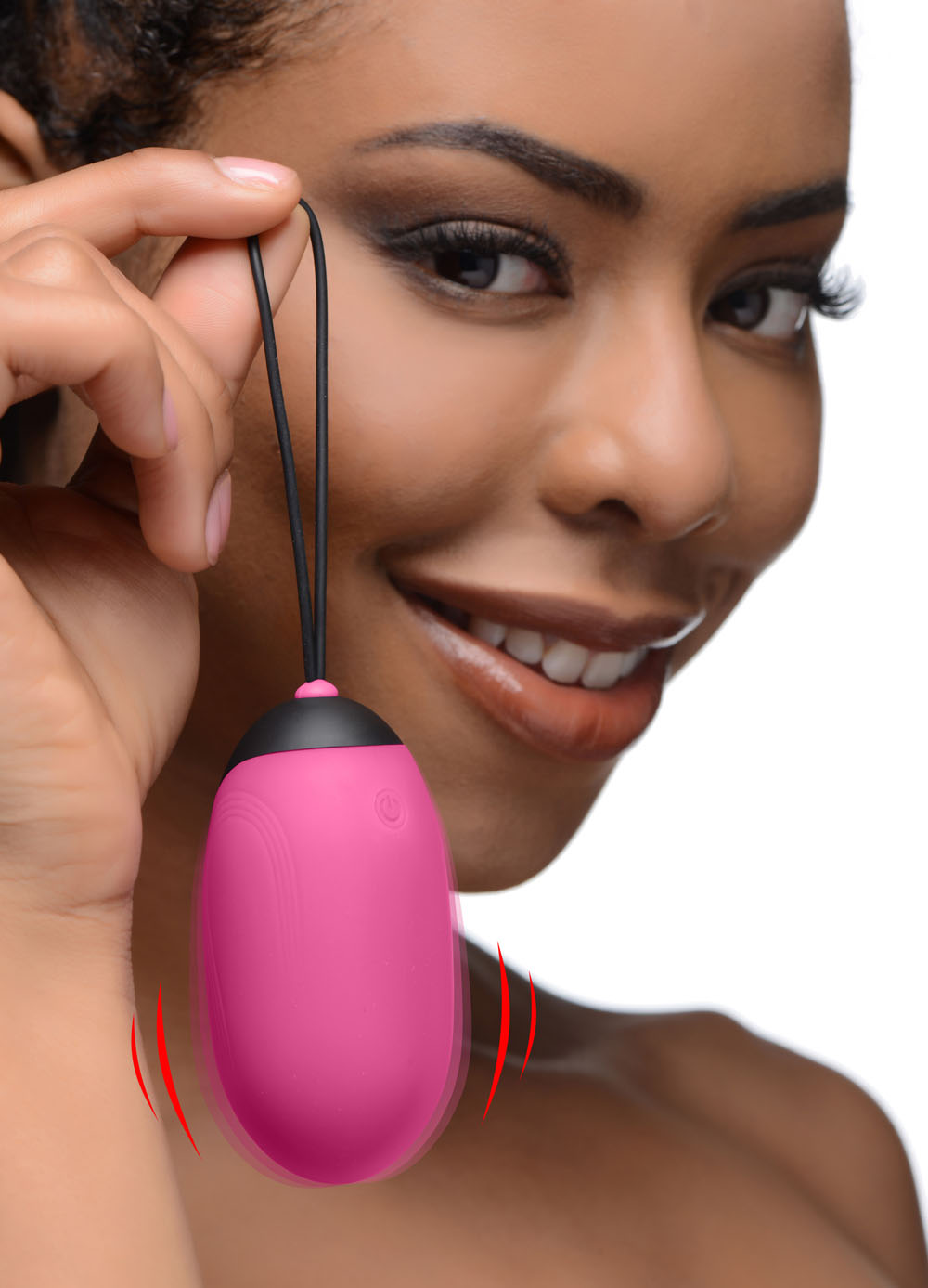 bang xl silicone vibrating egg pink 