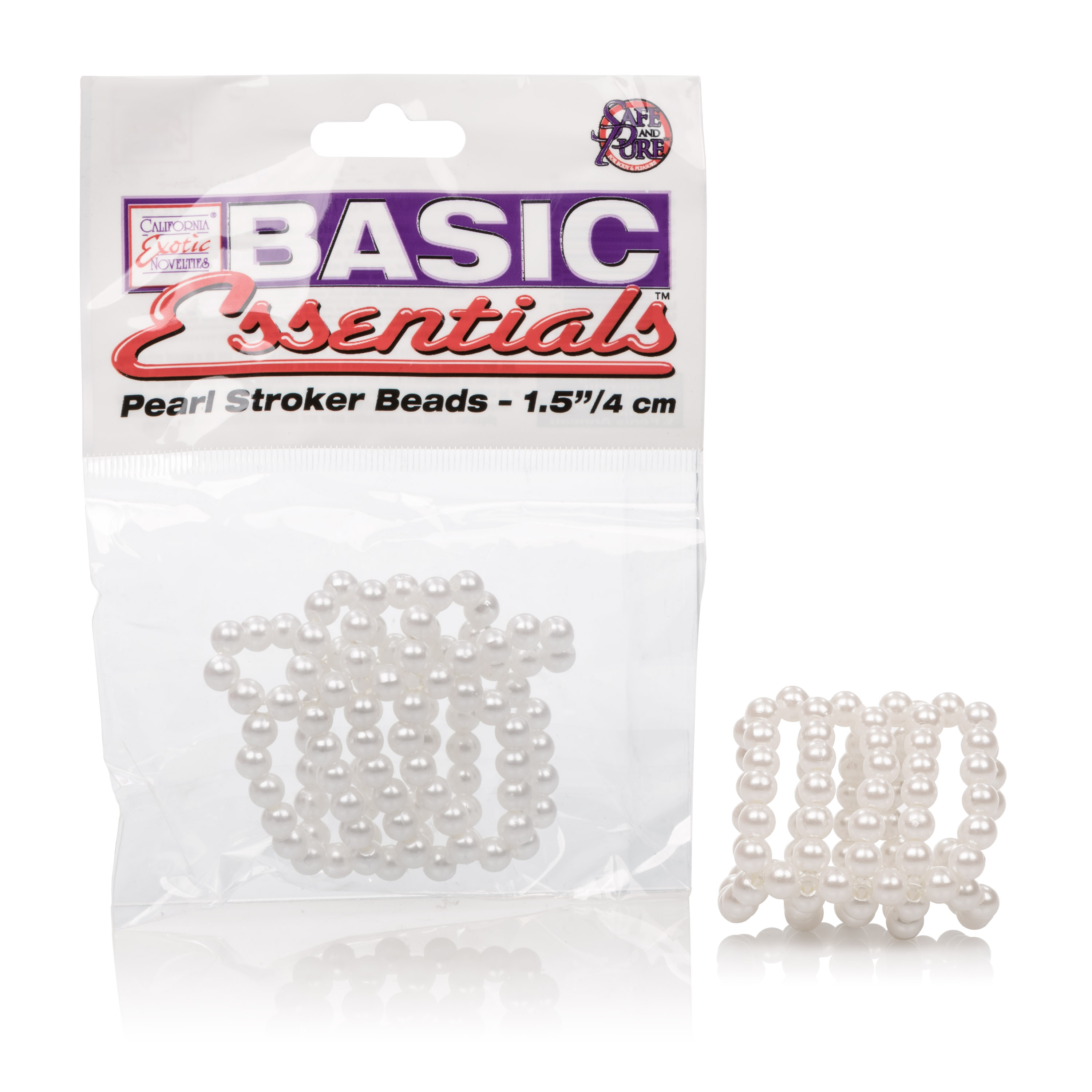 basic essentials pearl stroker beads small 