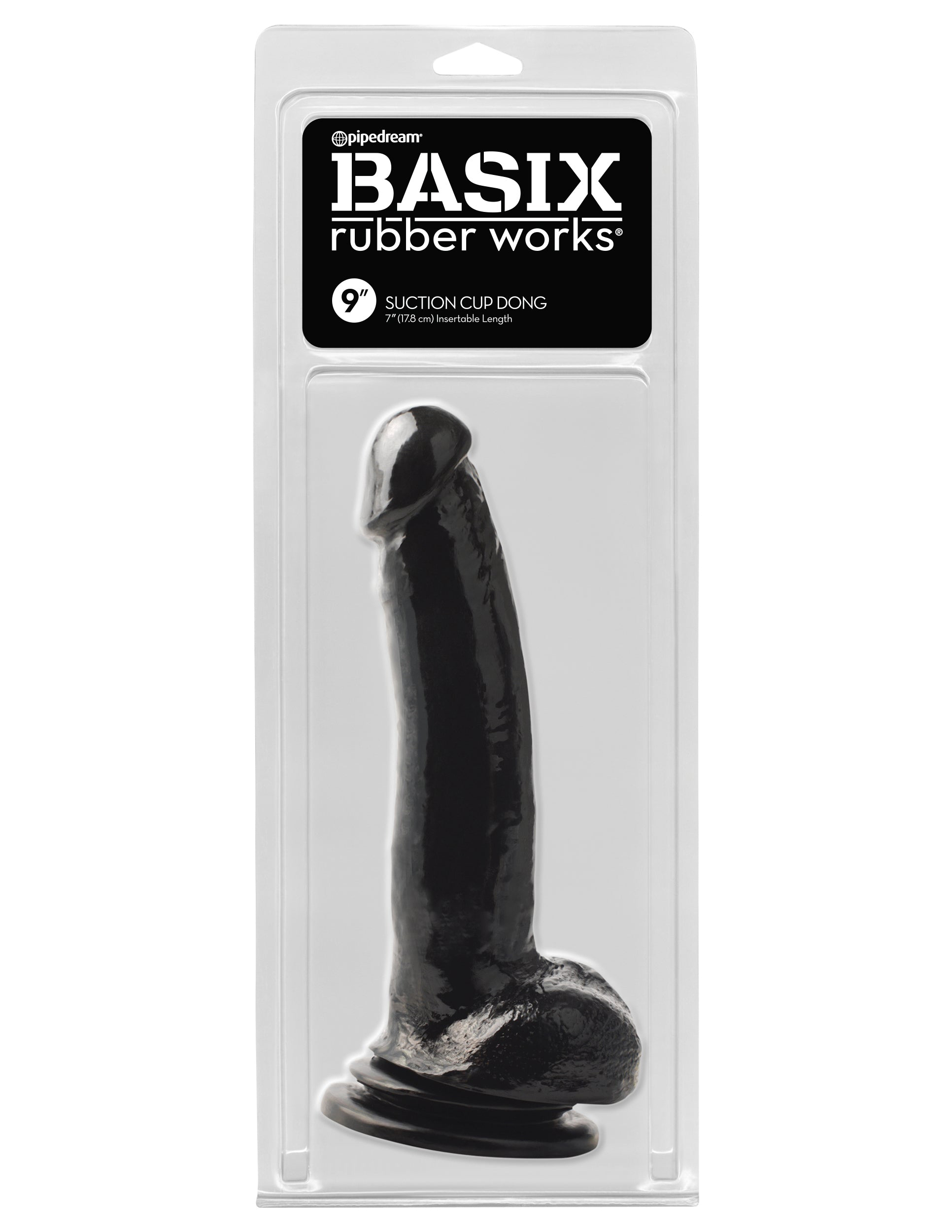 basix rubber works  inch suction cup thicky black 