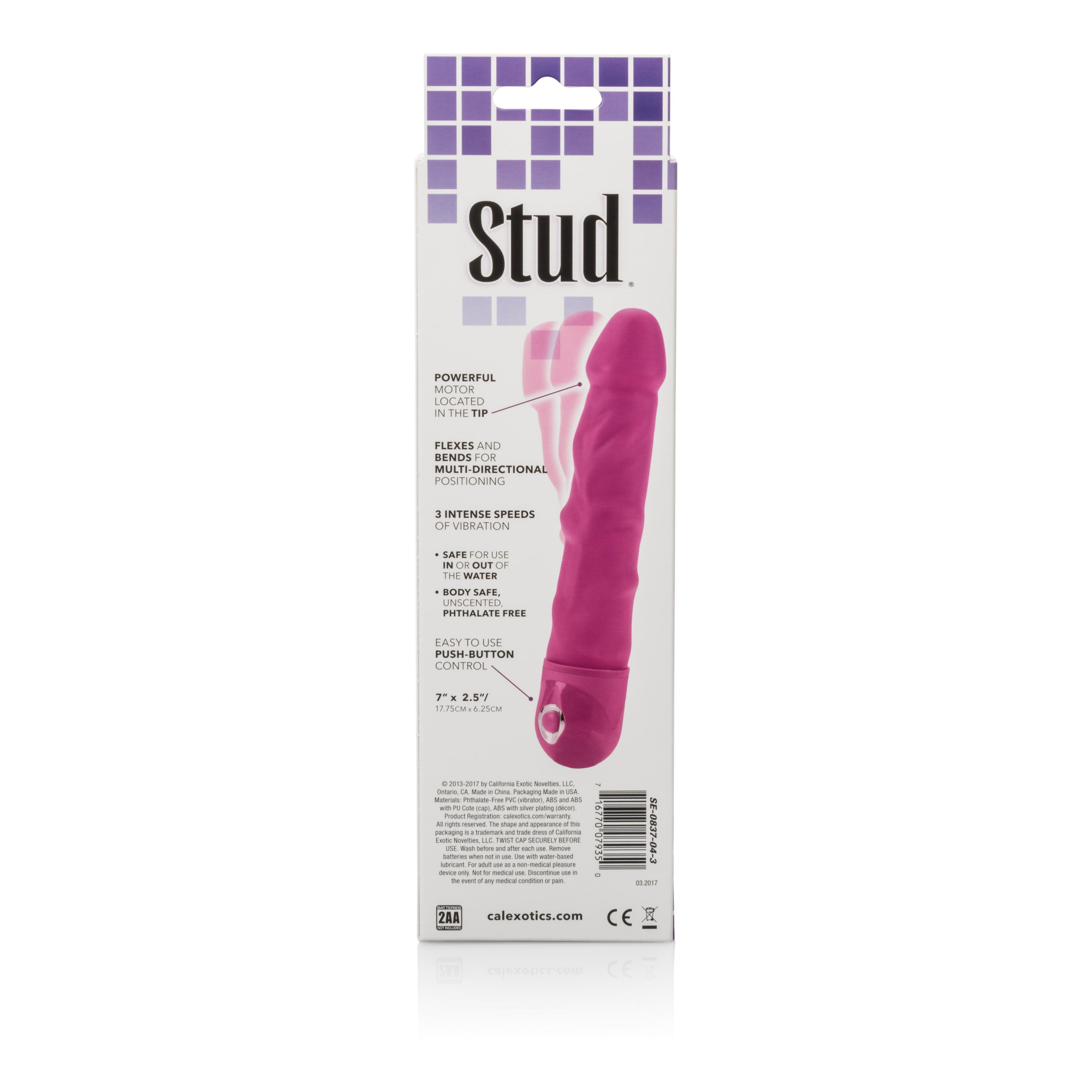 bendie power stud rod pink 