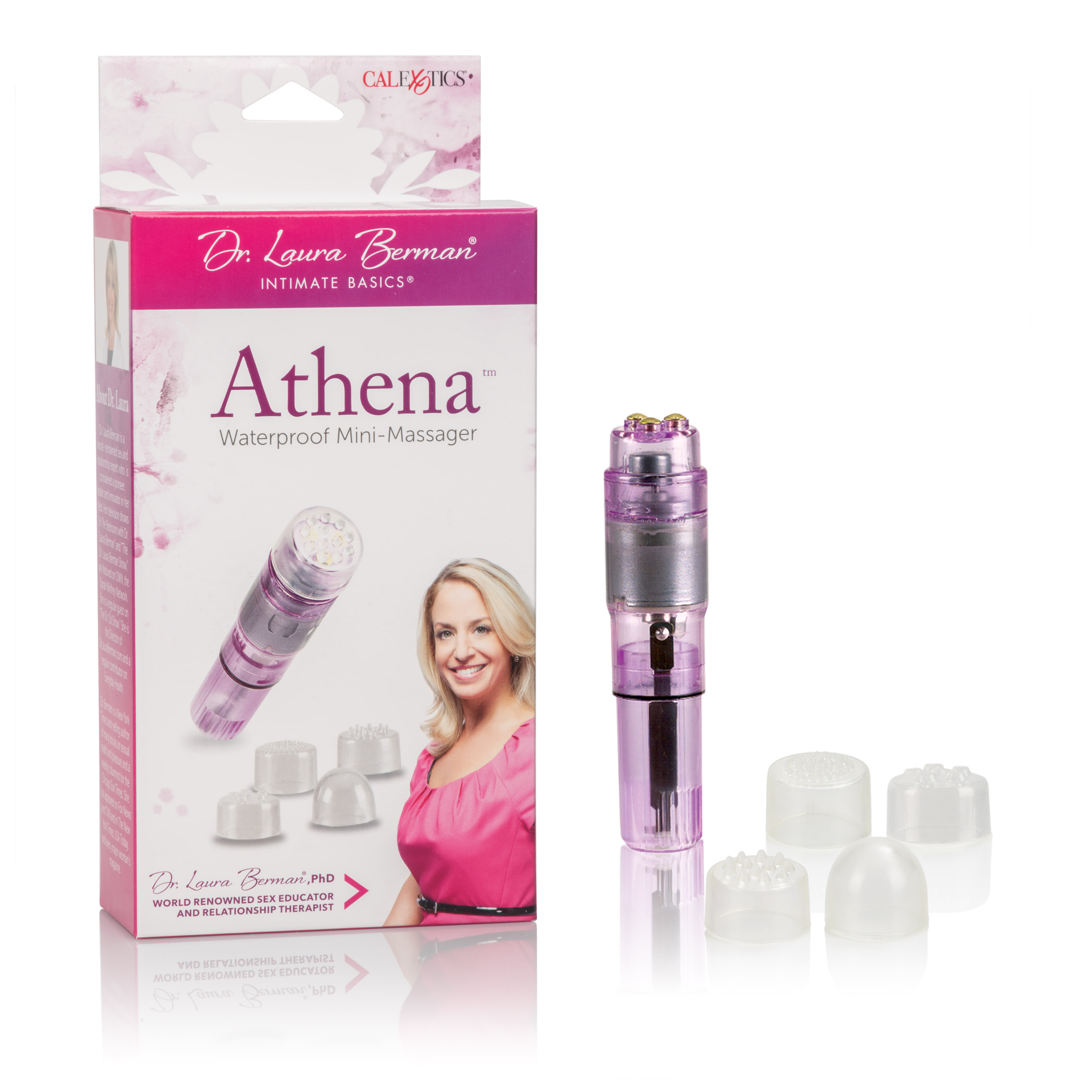 berman athena waterproof mini massager boxed 