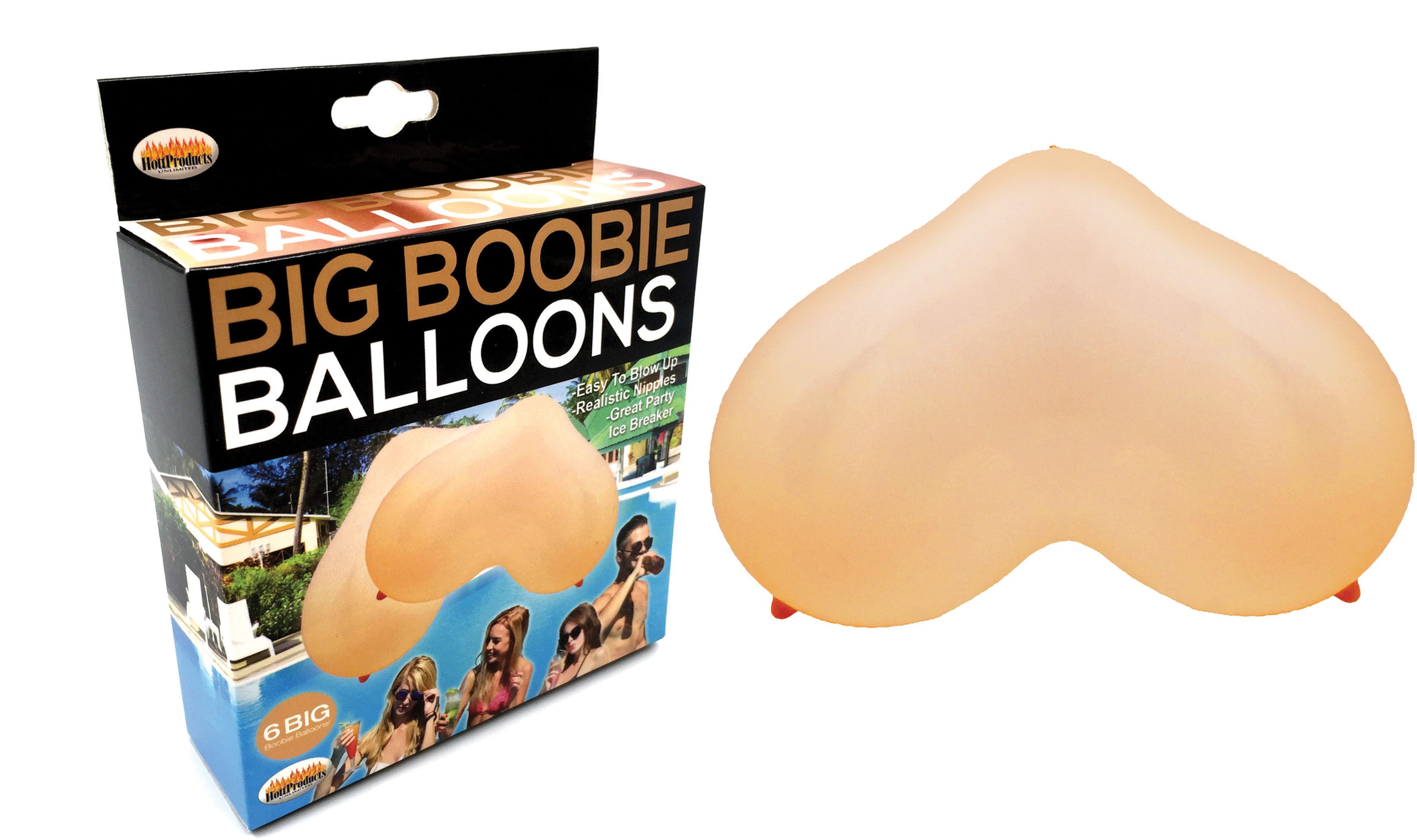 big boobie balloons  pcs 