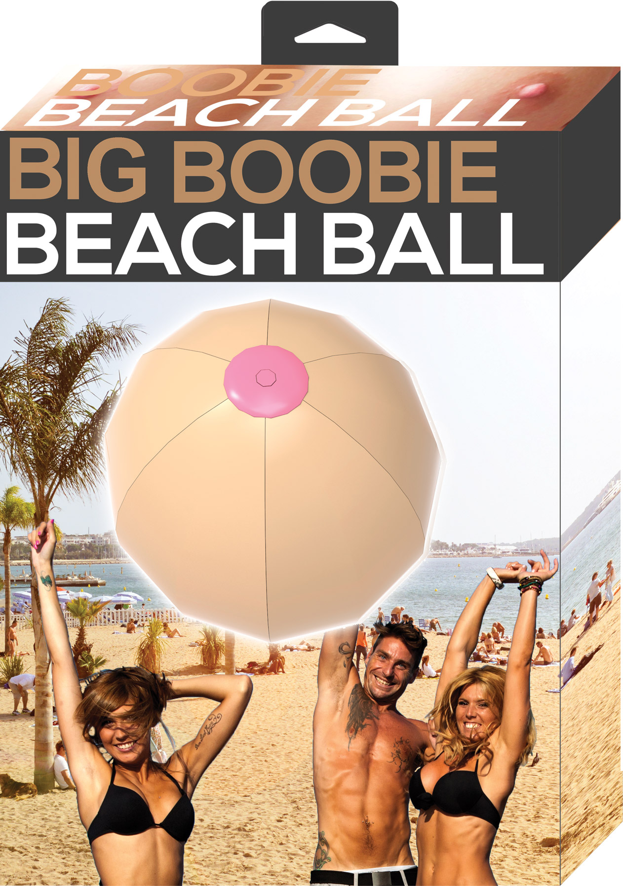 big boobie beach ball 