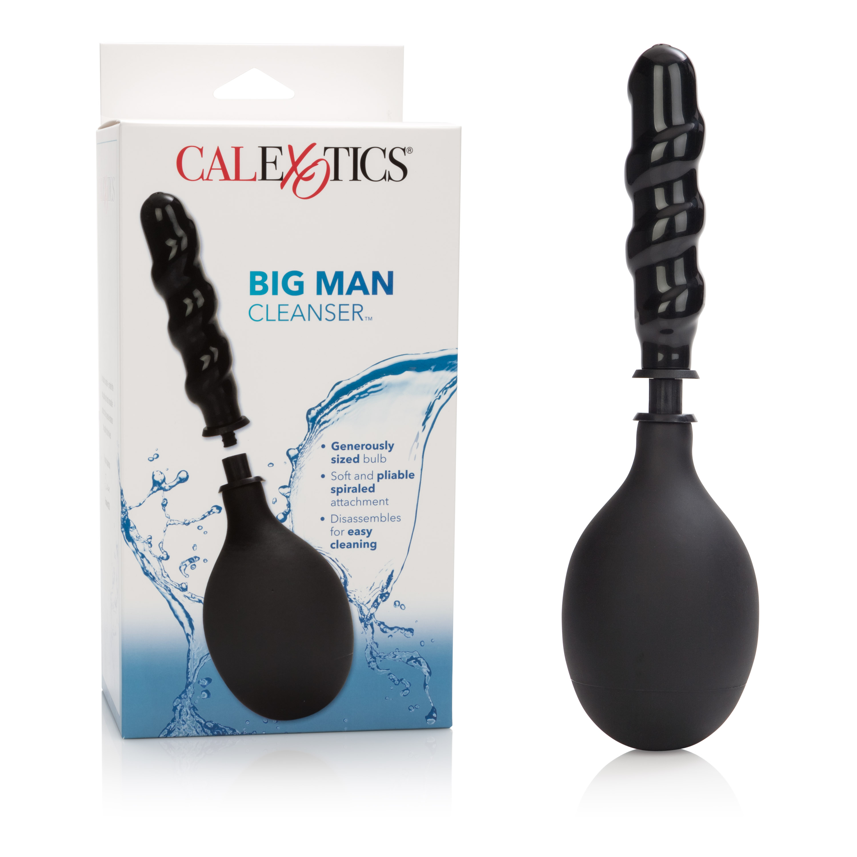 big man cleanser black 