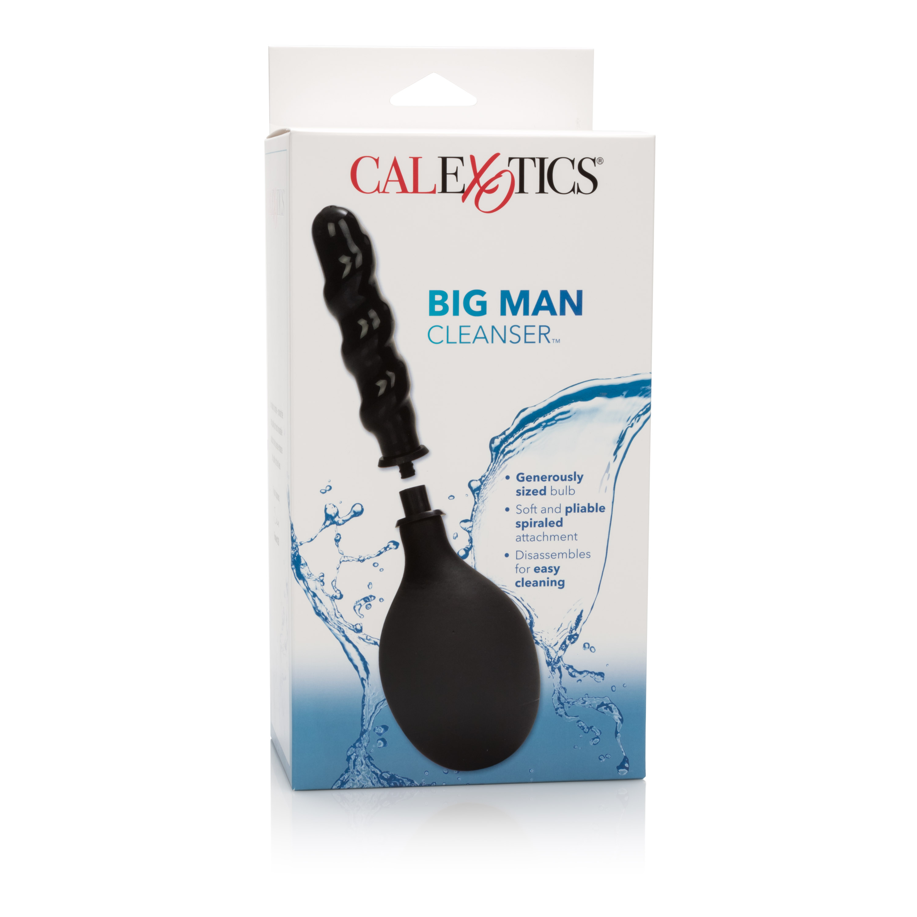 big man cleanser black 