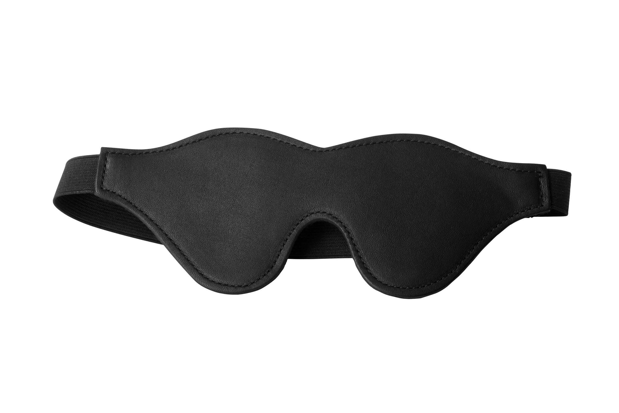 black fleece lined blindfold 