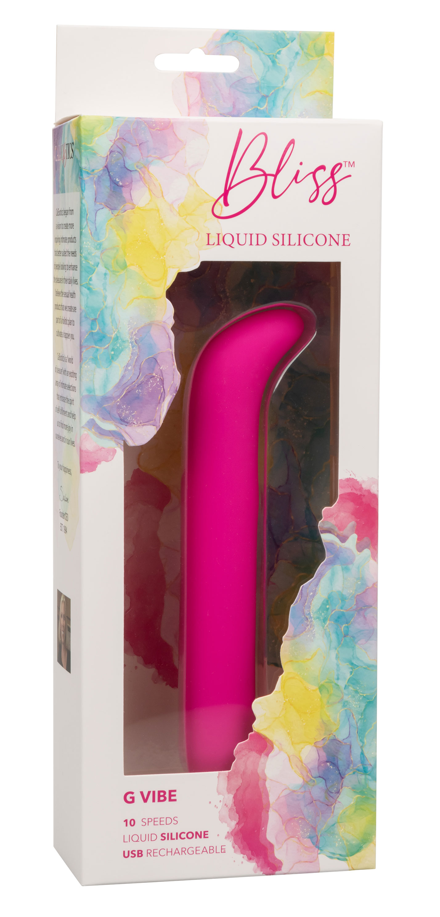 bliss liquid silicone g vibe pink 