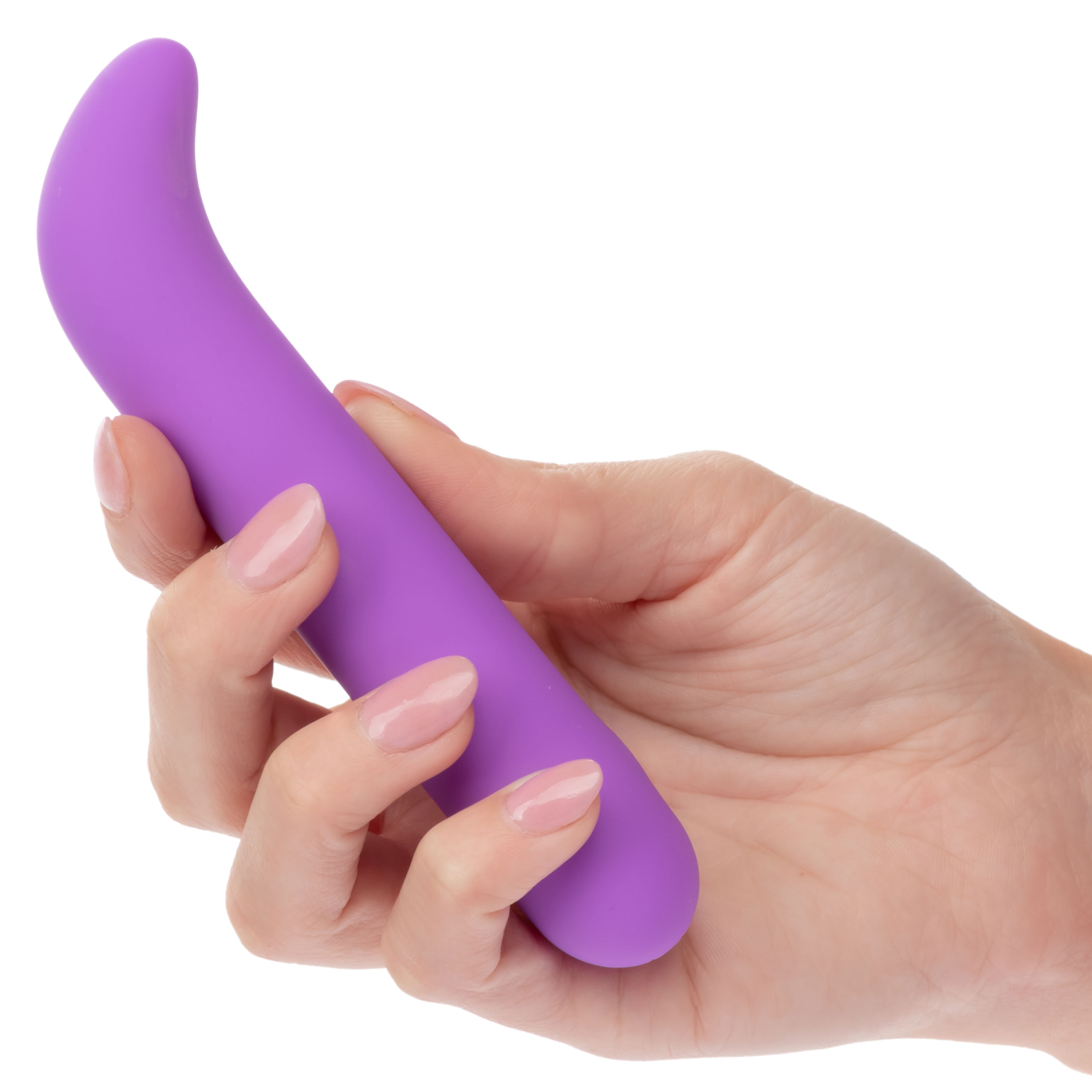 bliss liquid silicone mini g vibe purple 