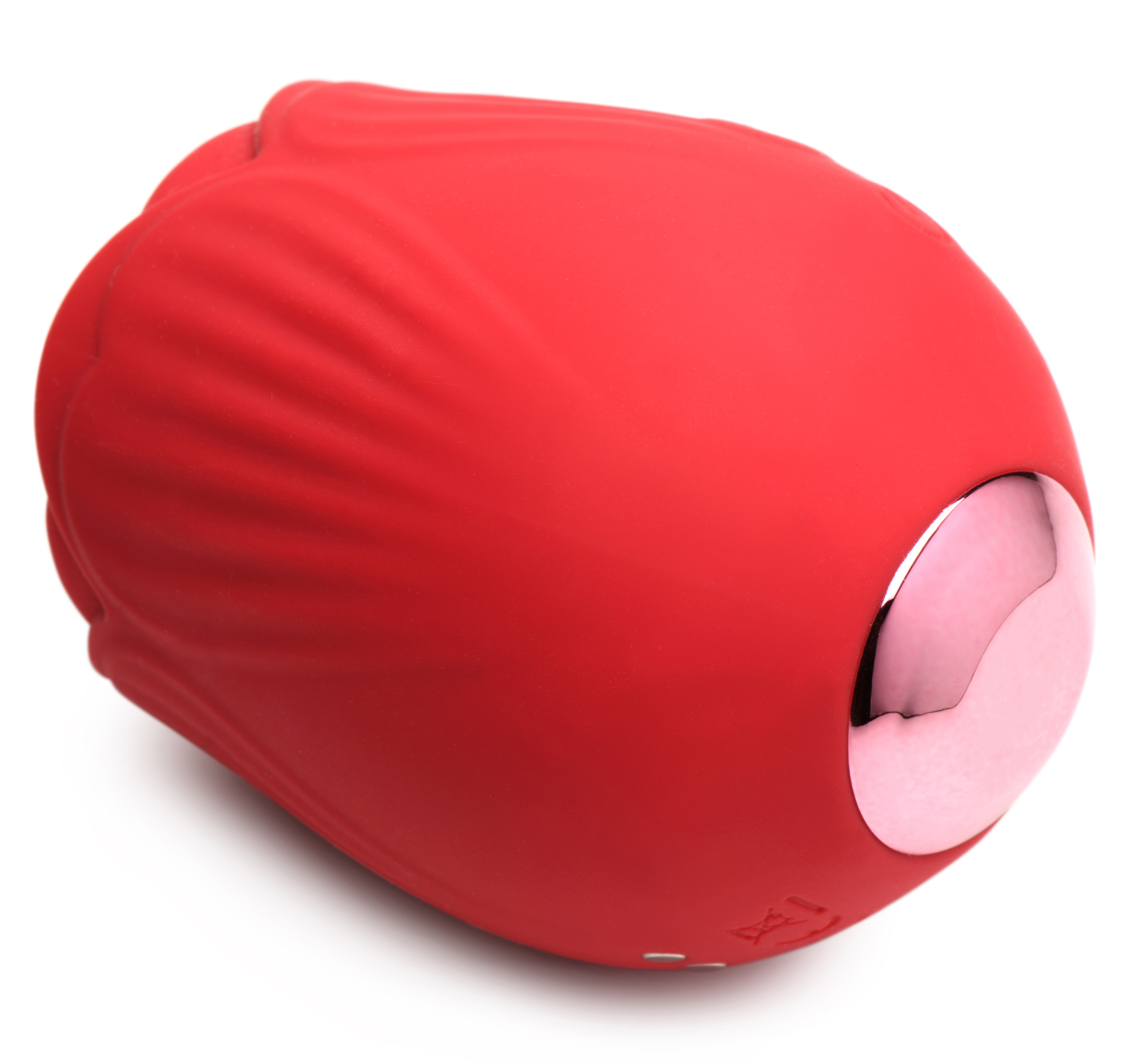 bloomgasm french rose licking and vibrating  stimulator red 