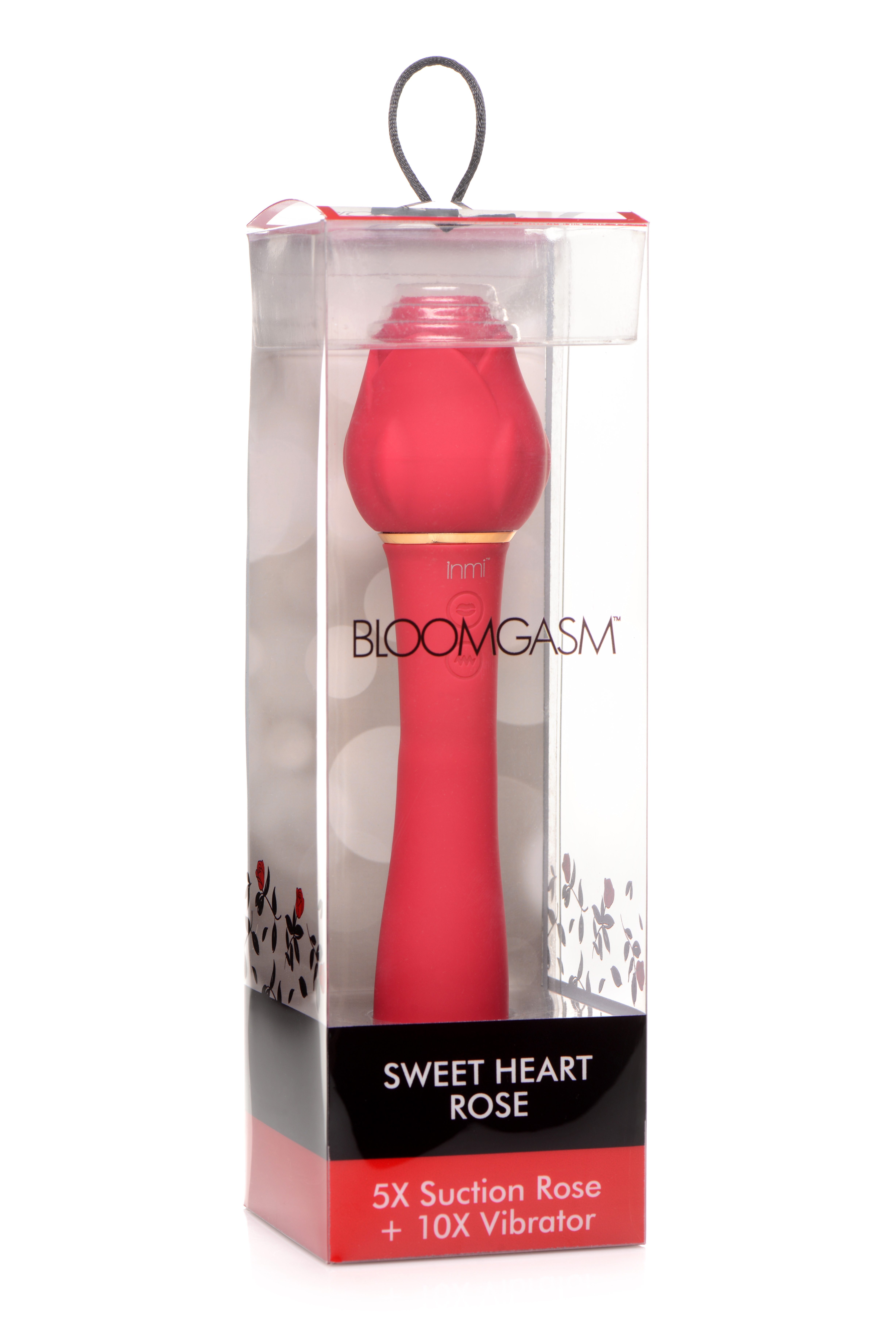 bloomgasm sweet heart rose x suction rose and  x vibrator pink 