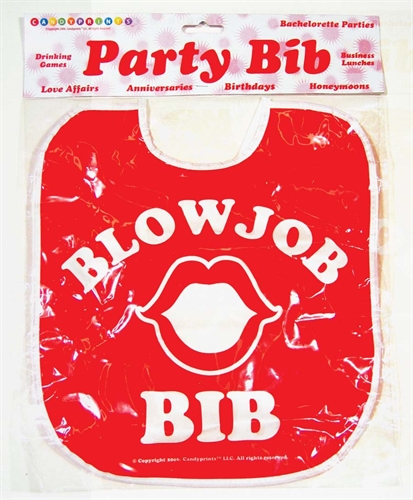 blow job bib 