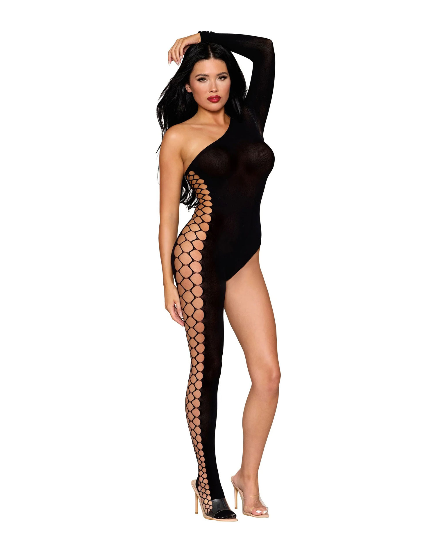 bodystocking dmnd one size black 