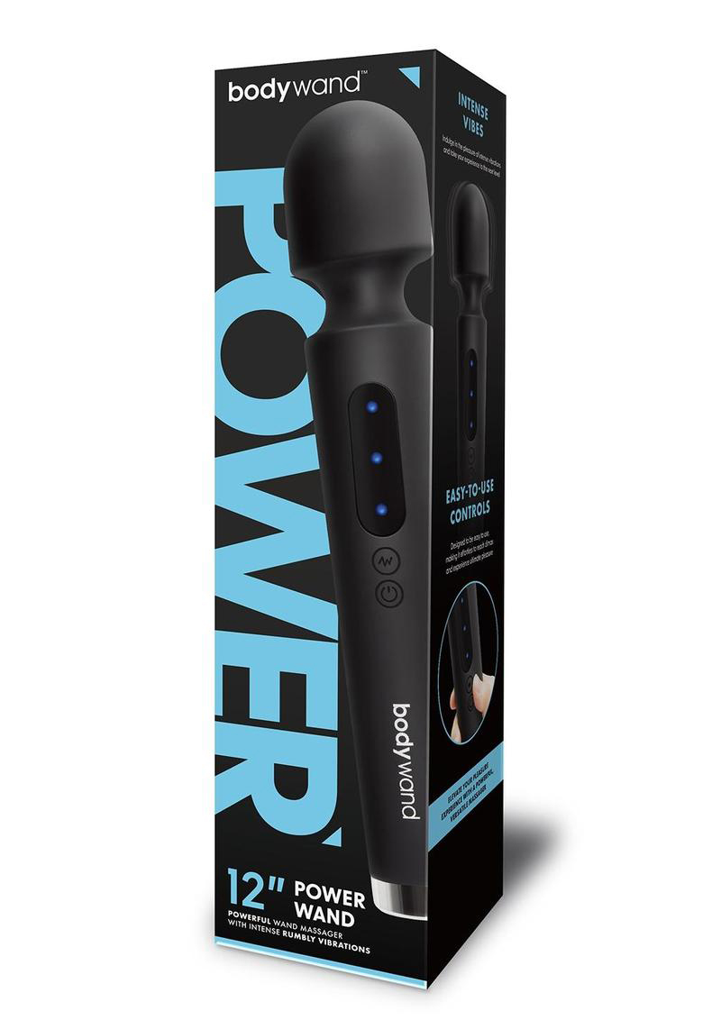 bodywand  inch power wand black 