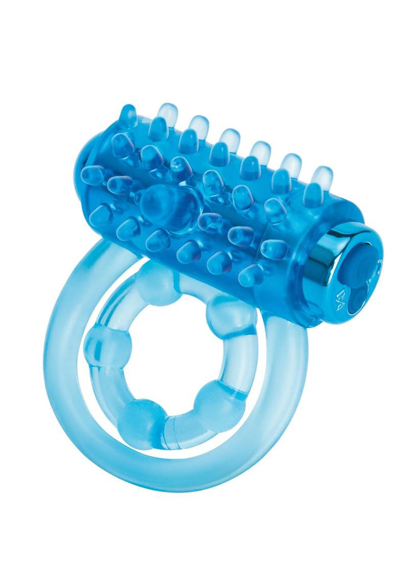 bodywand rechargeable classic duo ring blue 