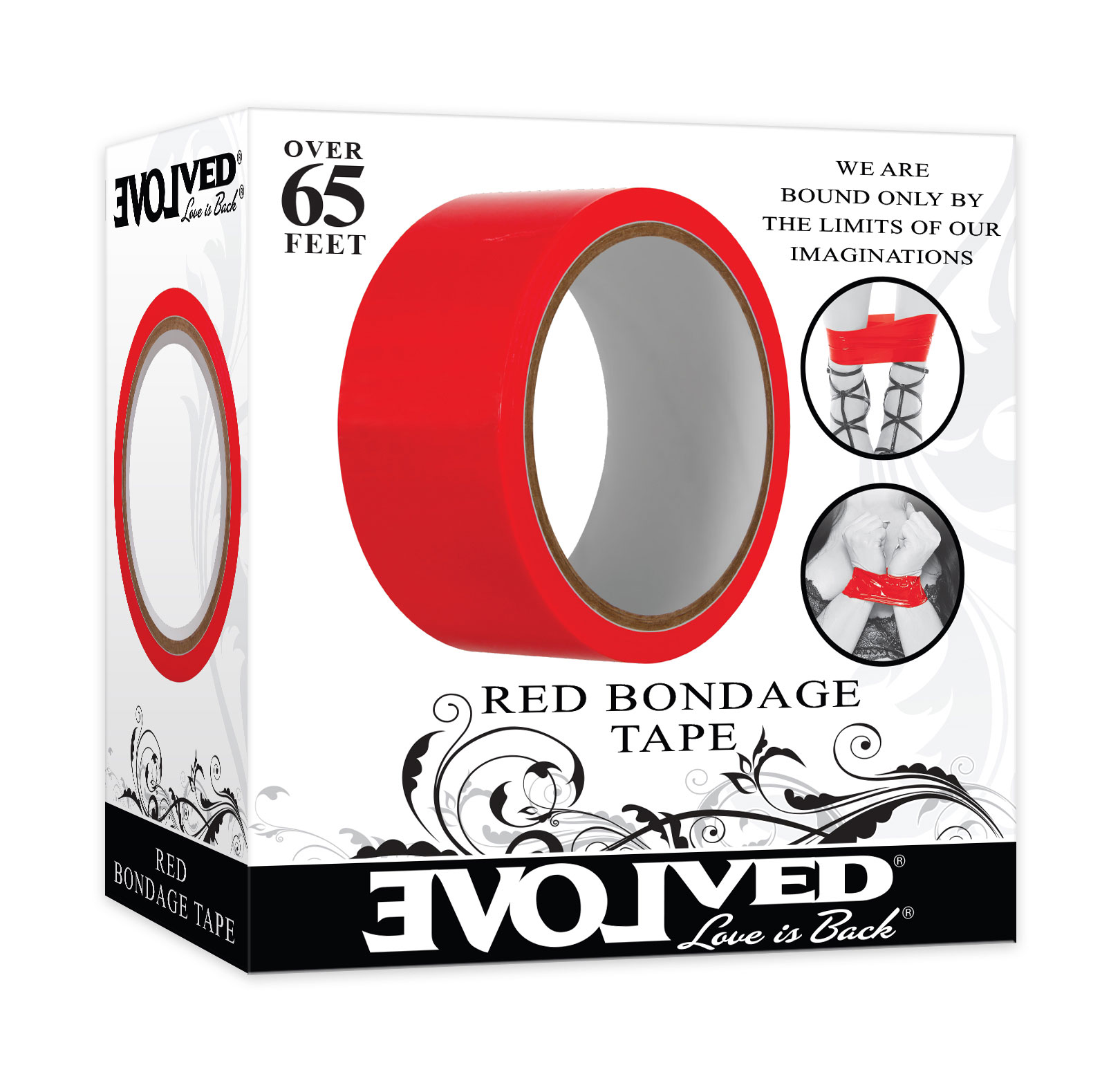 bondage tape red 