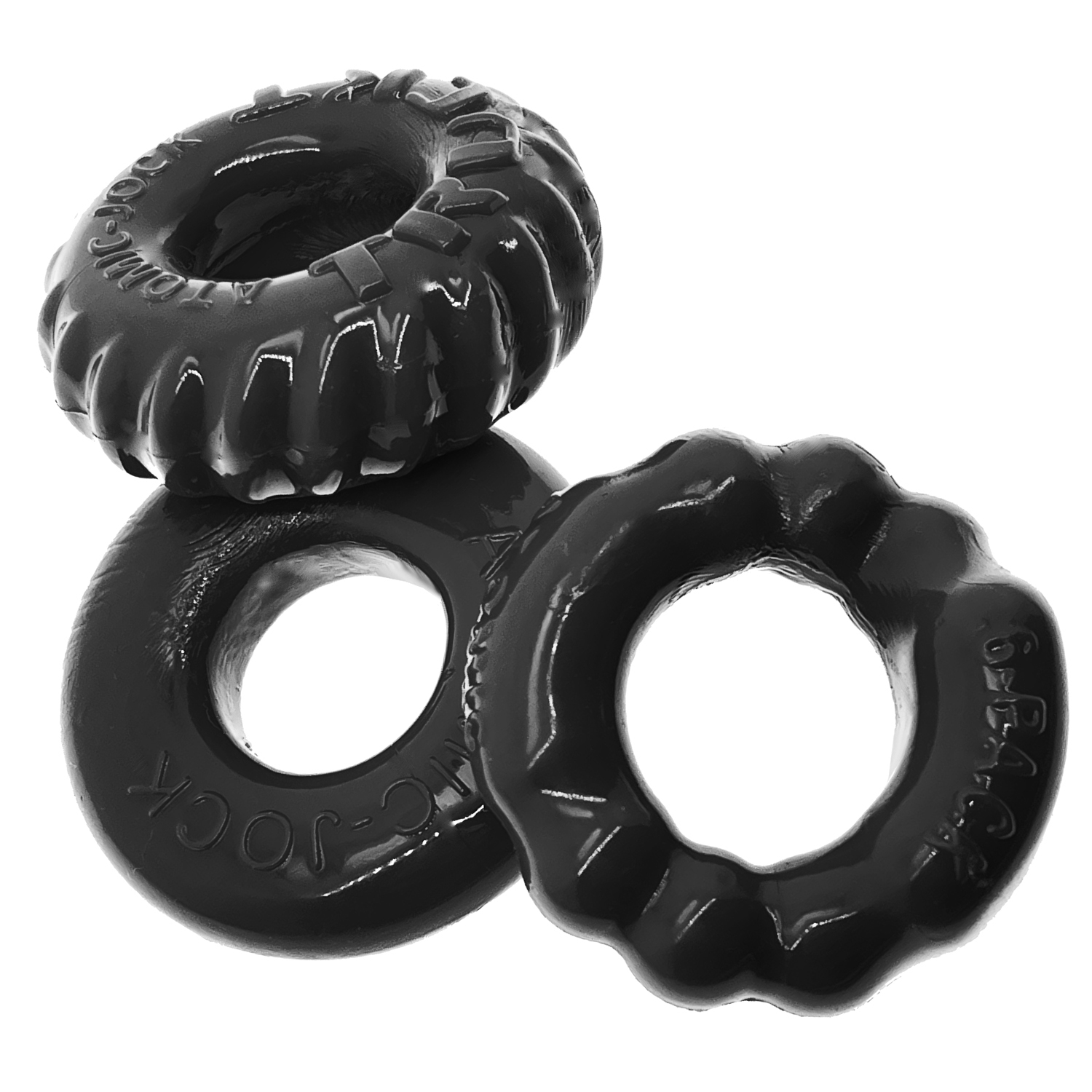 bonemaker  pack boner rings black 