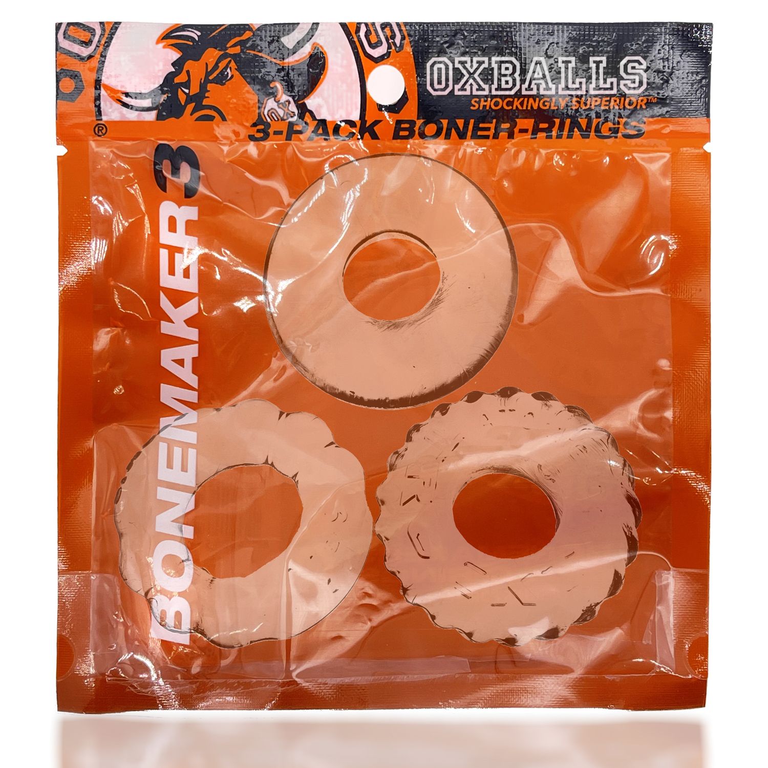 bonemaker  pack boner rings clear 