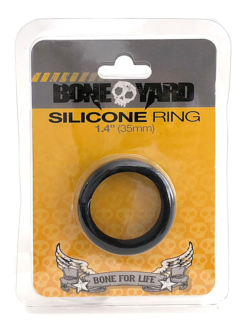 boneyard silicone ring mm black 