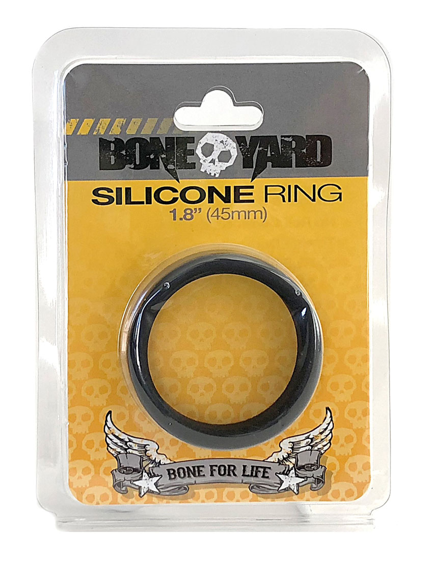 boneyard silicone ring mm black 