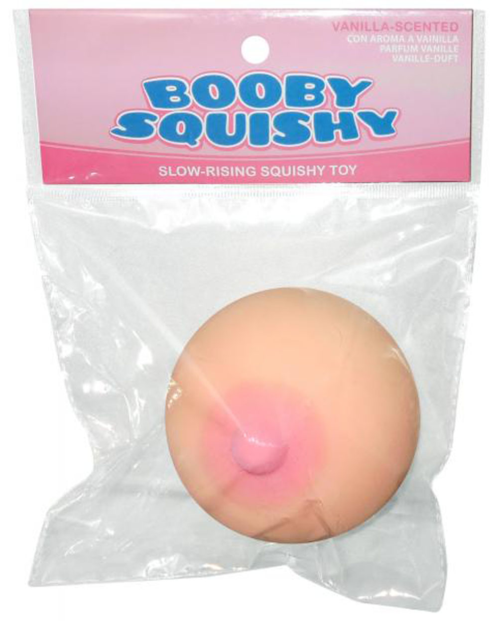 boob squishy . inches vanilla scented 