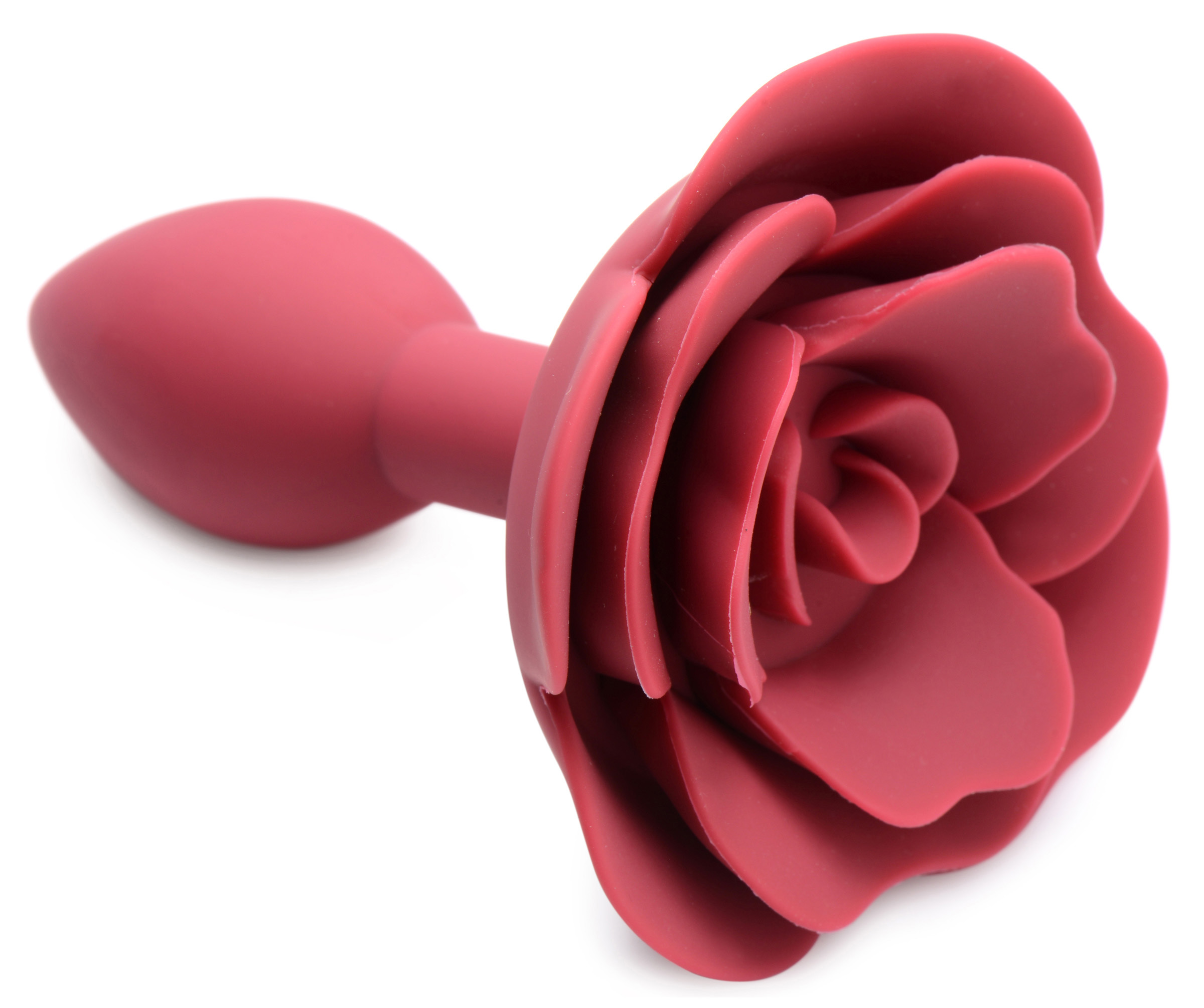 booty bloom silicone rose anal plug small 