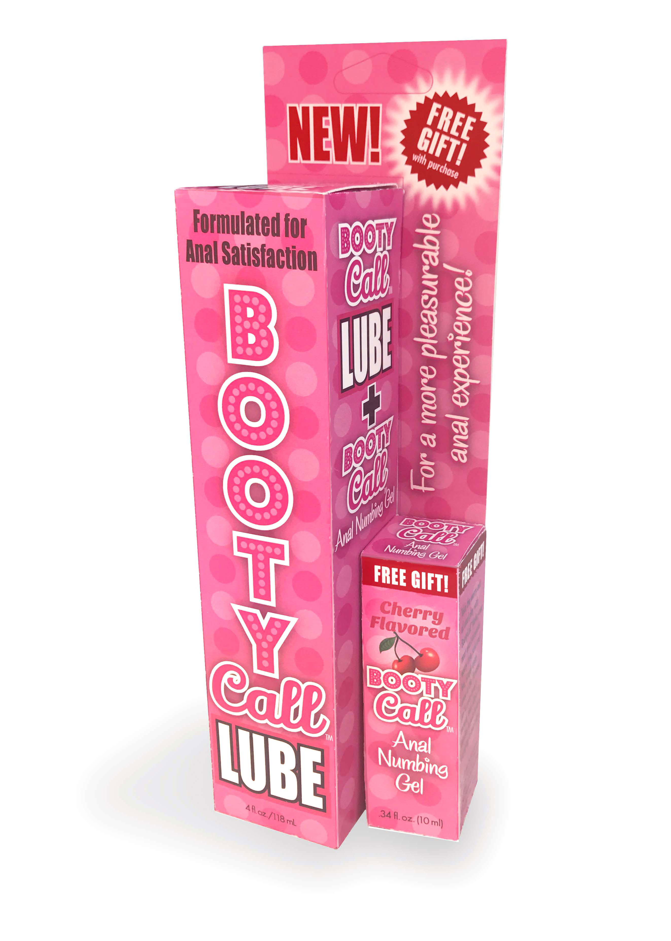booty call lube duo  oz 