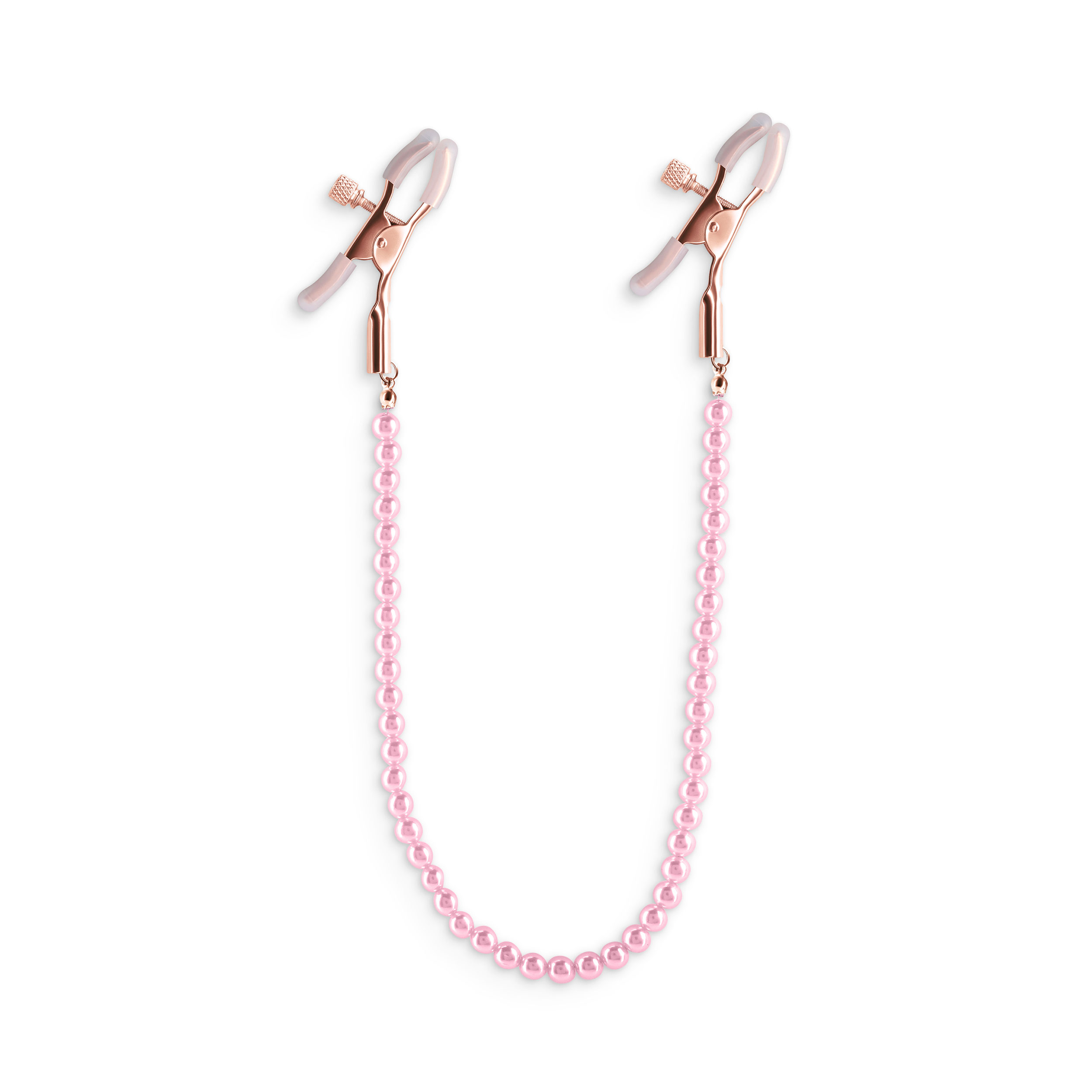 bound nipple clamps dc pink 