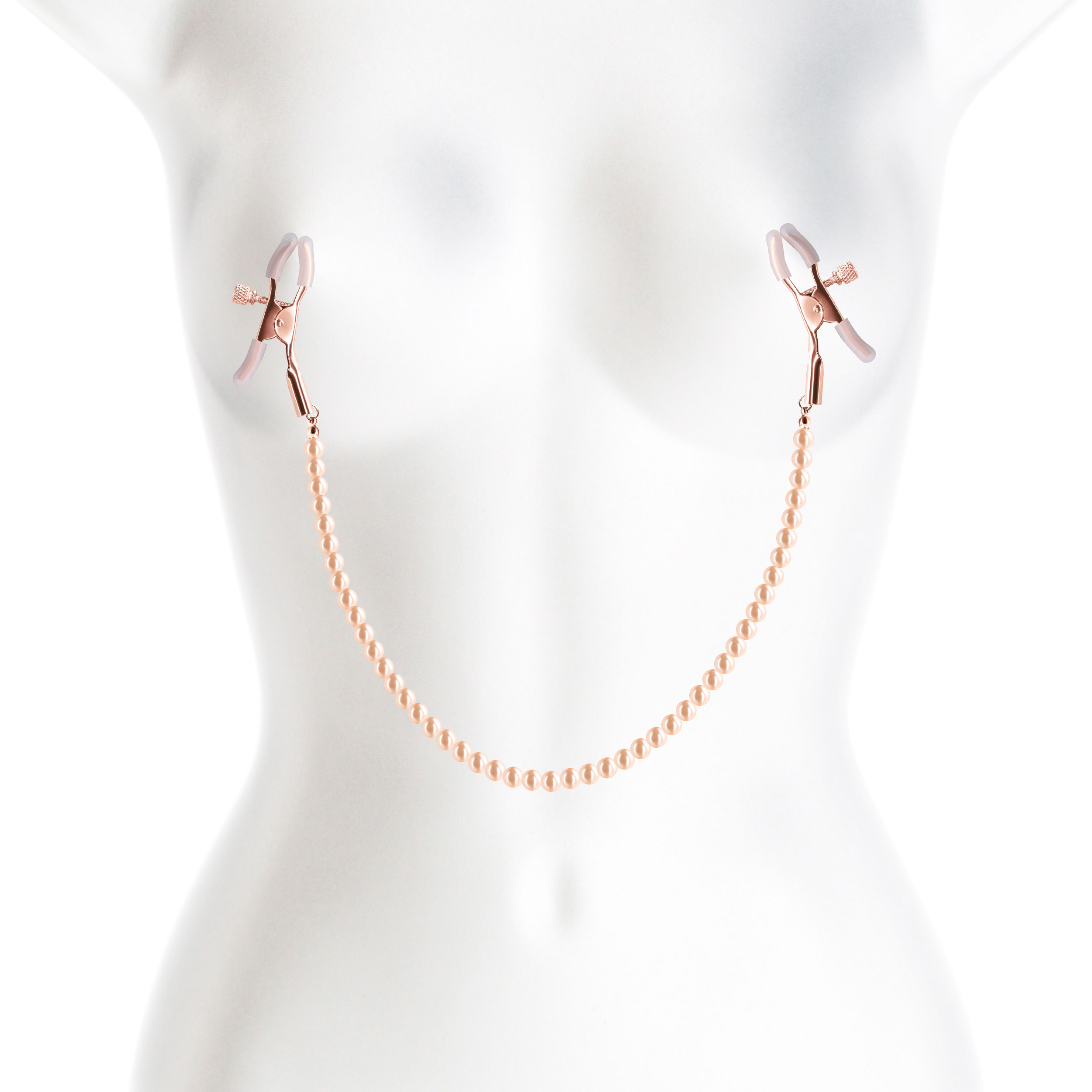 bound nipple clamps dc rose gold 