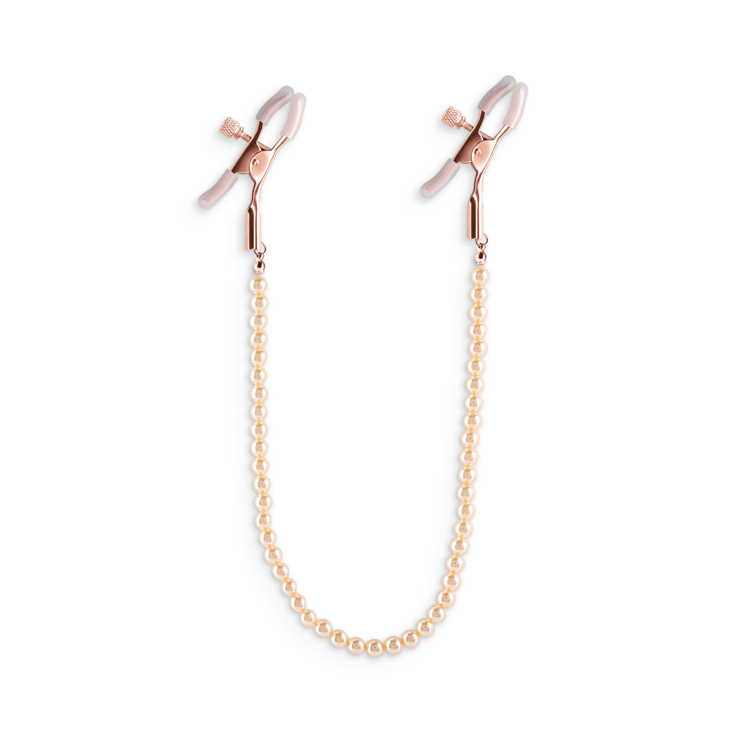 bound nipple clamps dc rose gold 