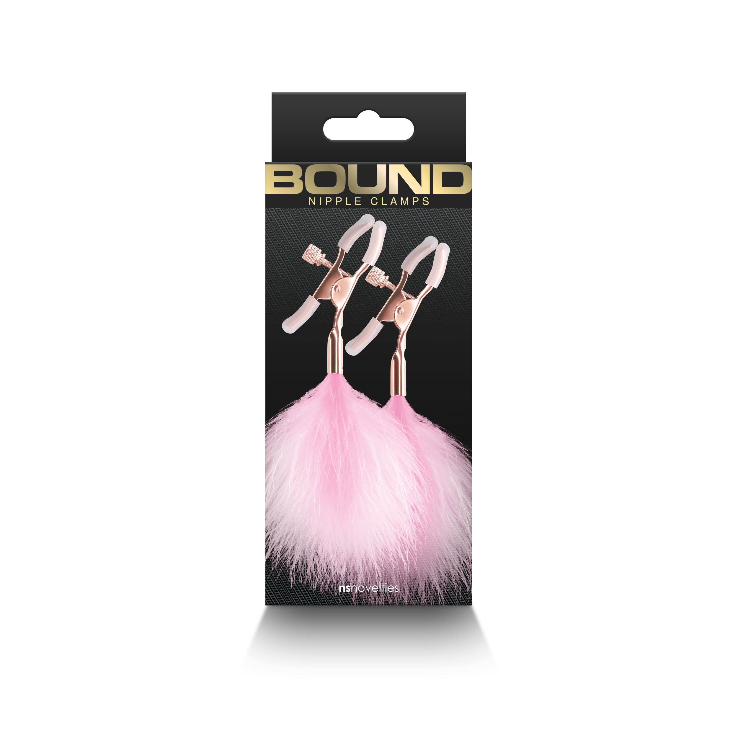 bound nipple clamps f pink 