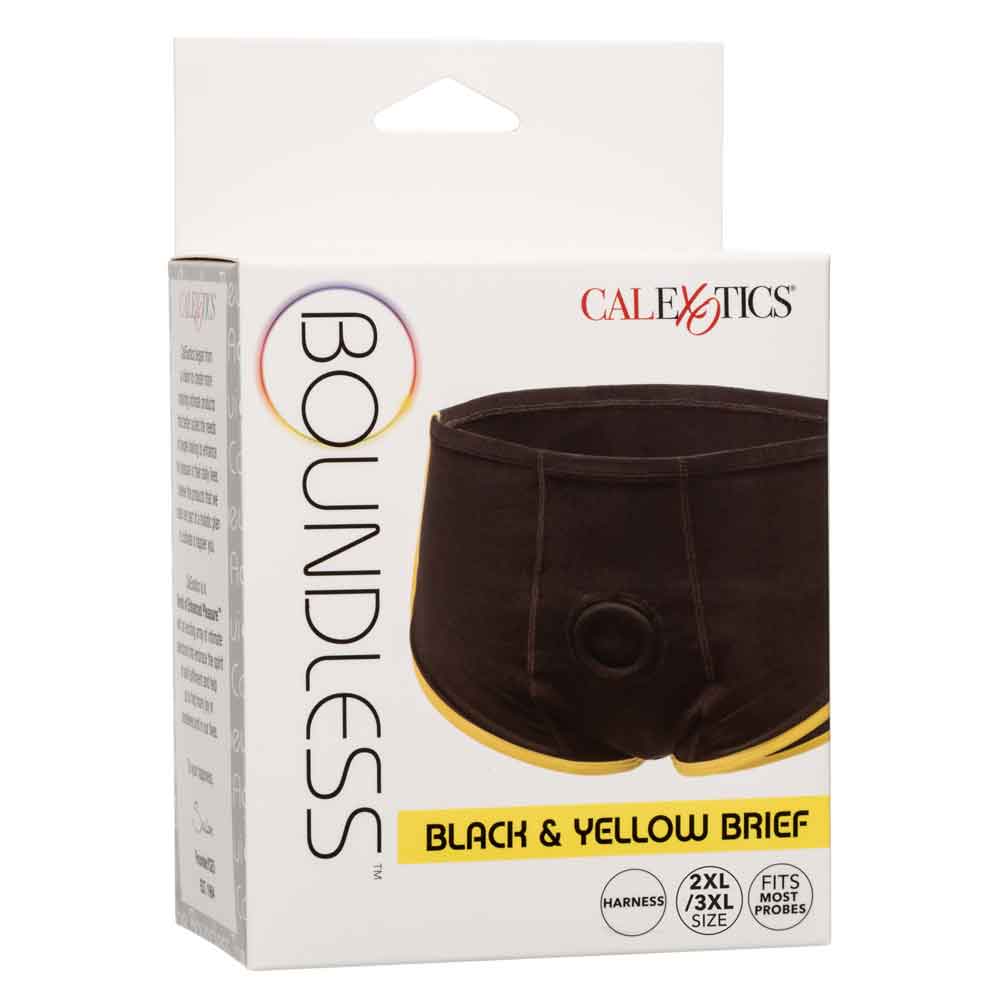 boundless black and yellow brief x x black yellow 