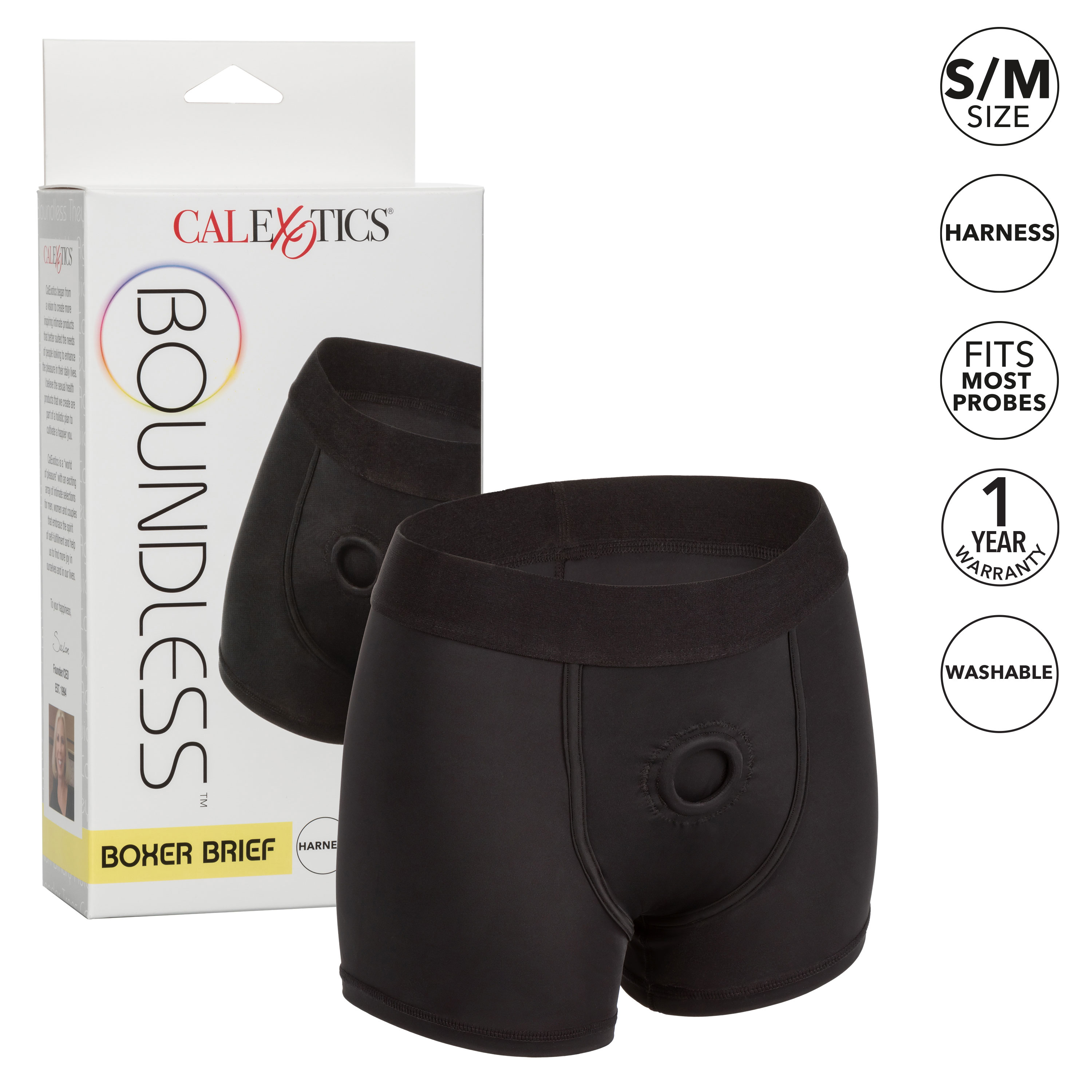 boundless boxer brief sm black 