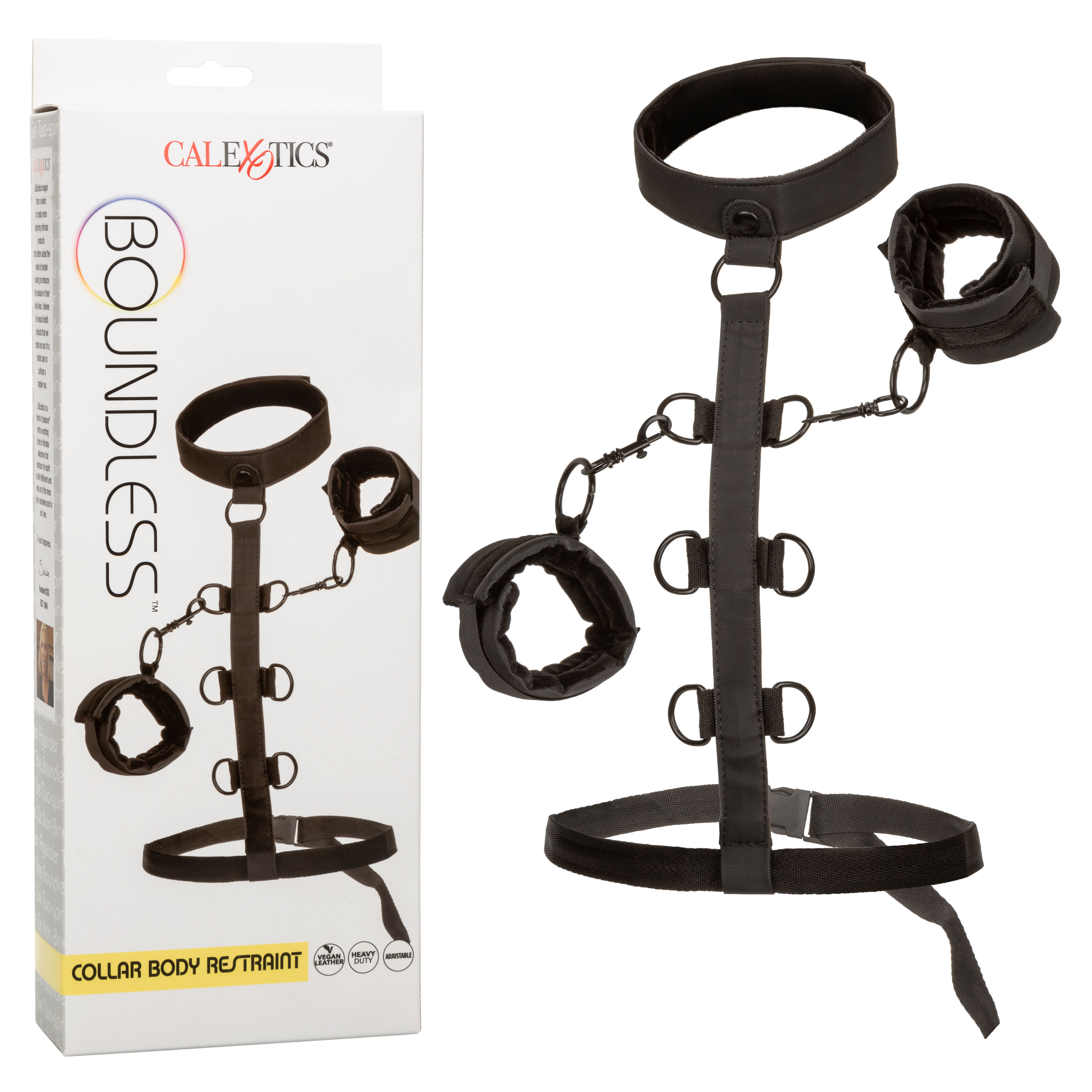 boundless collar body restraint black 