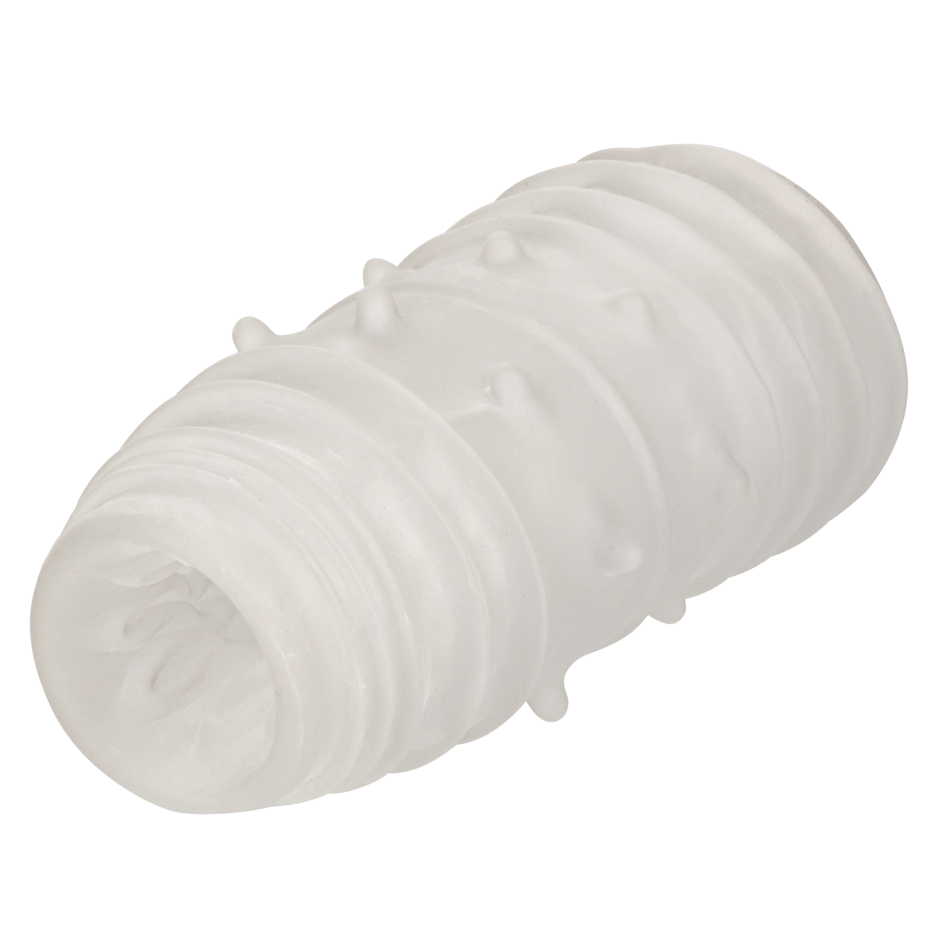 boundless reversible ribbed stroker clear 