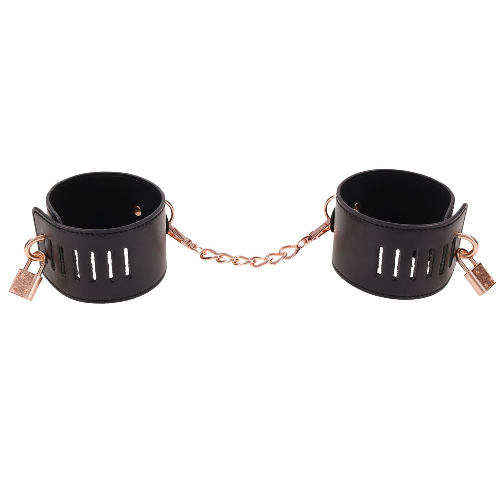 brat locking cuffs black 