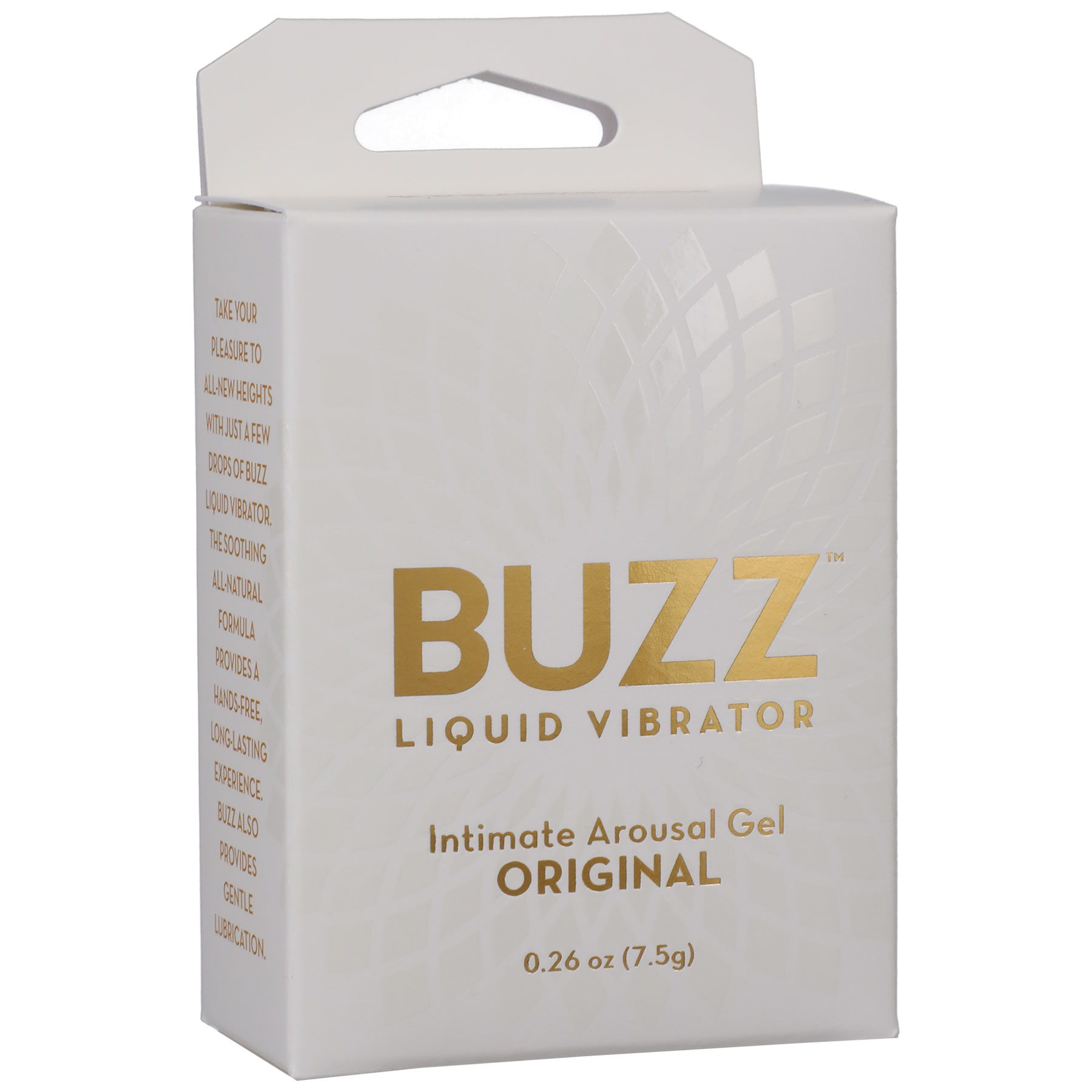 buzz liquid vibrator intimate arousal gel  oz 