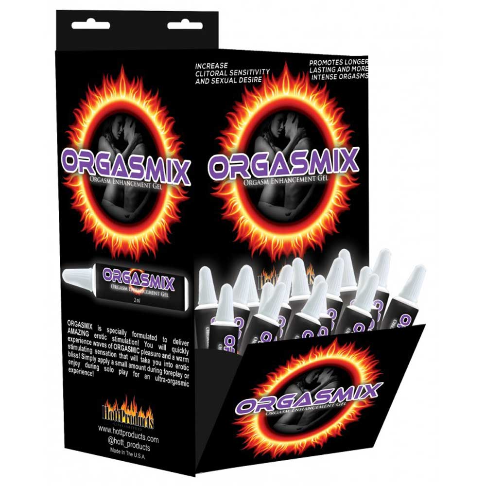 Orgasmix 2ml Tubes 144 Pcs Display