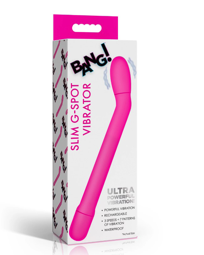 Slim G Spot Vibrator Pink