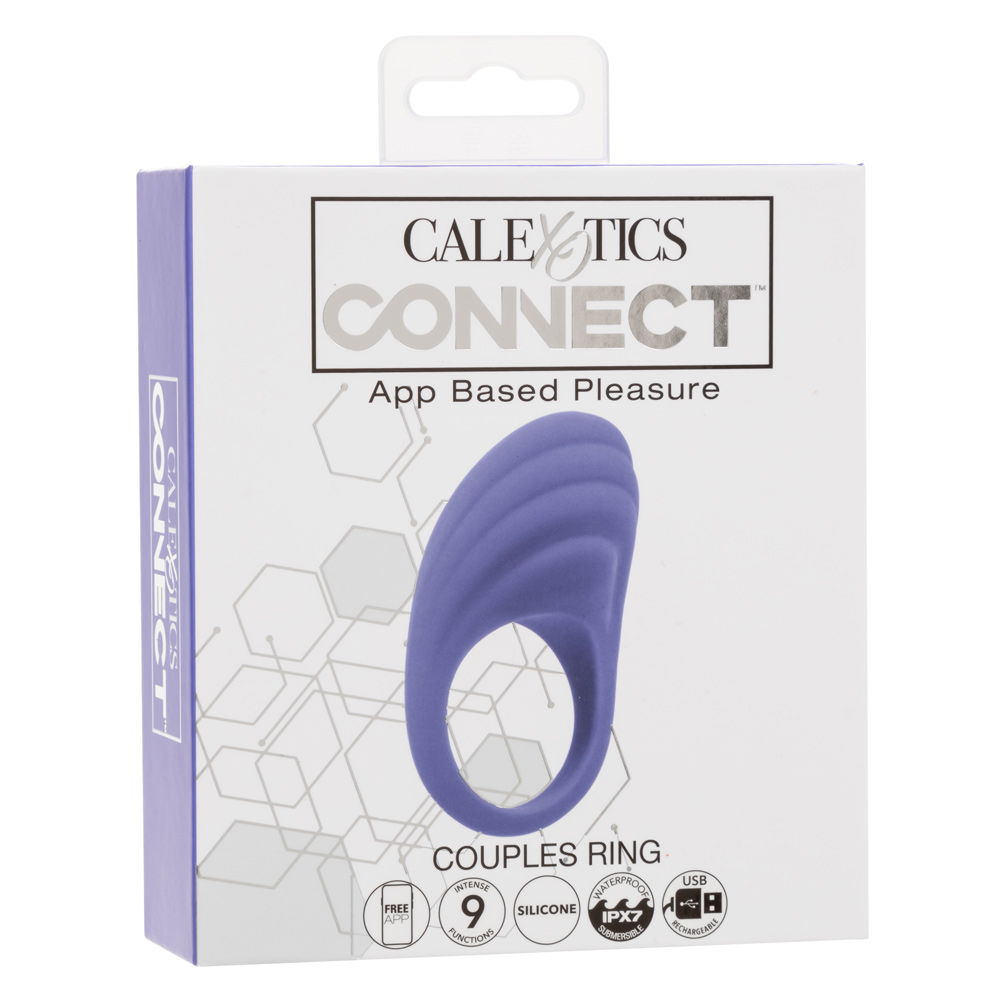 calexotics connect couples ring periwinkle 