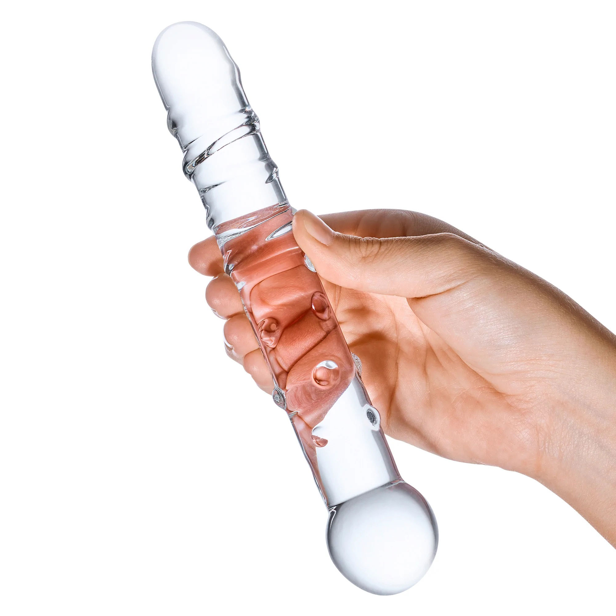 callisto clear glass dildo 