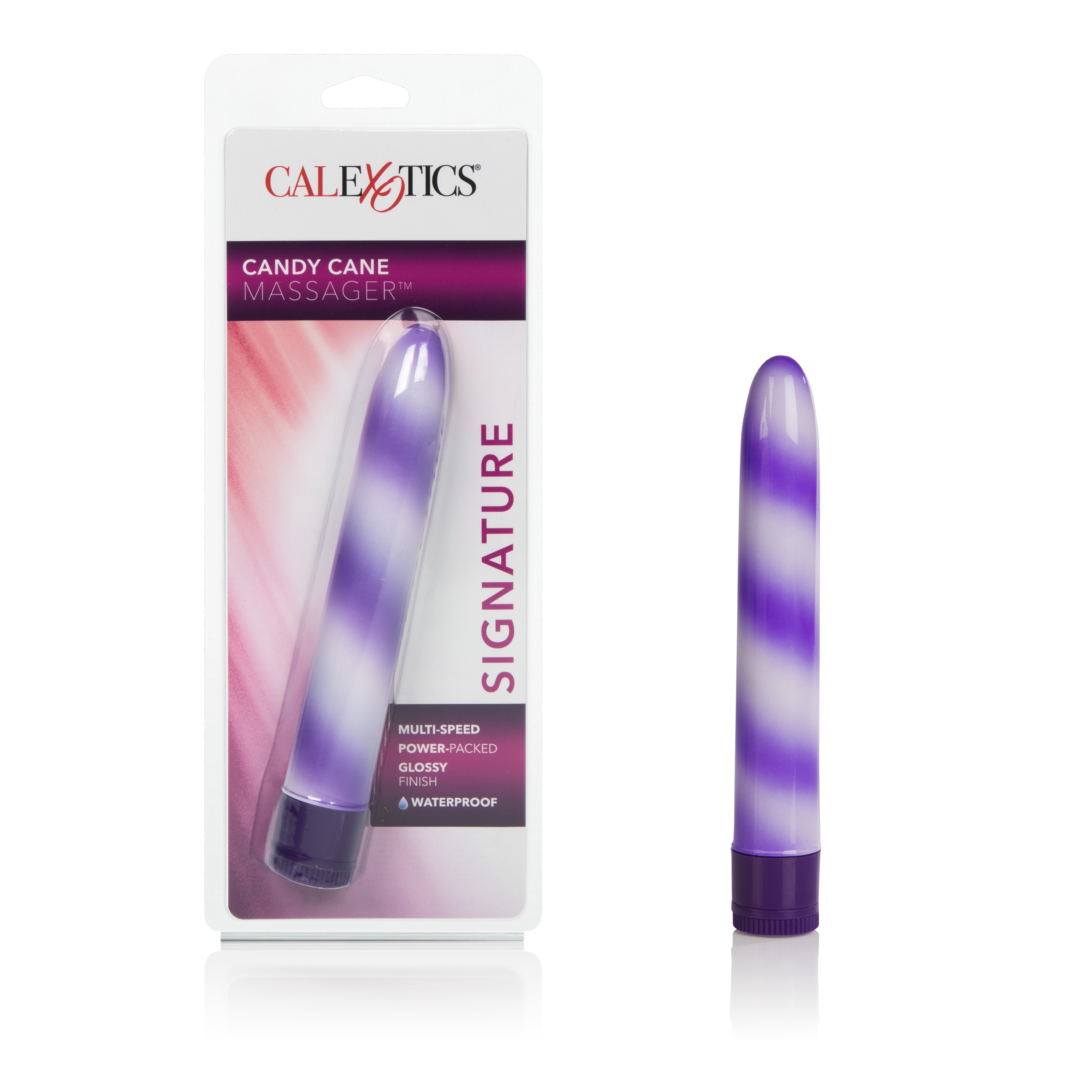 candy cane massager purple 