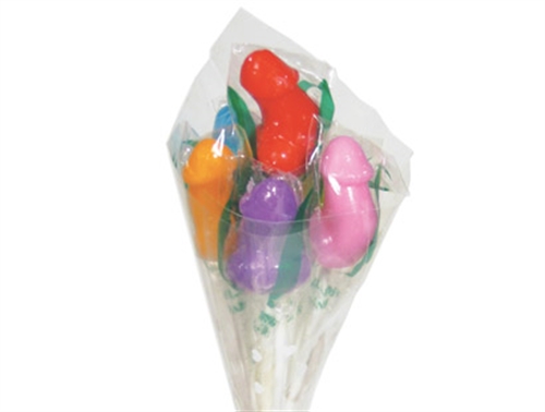 candy penis bouquet  piece display 