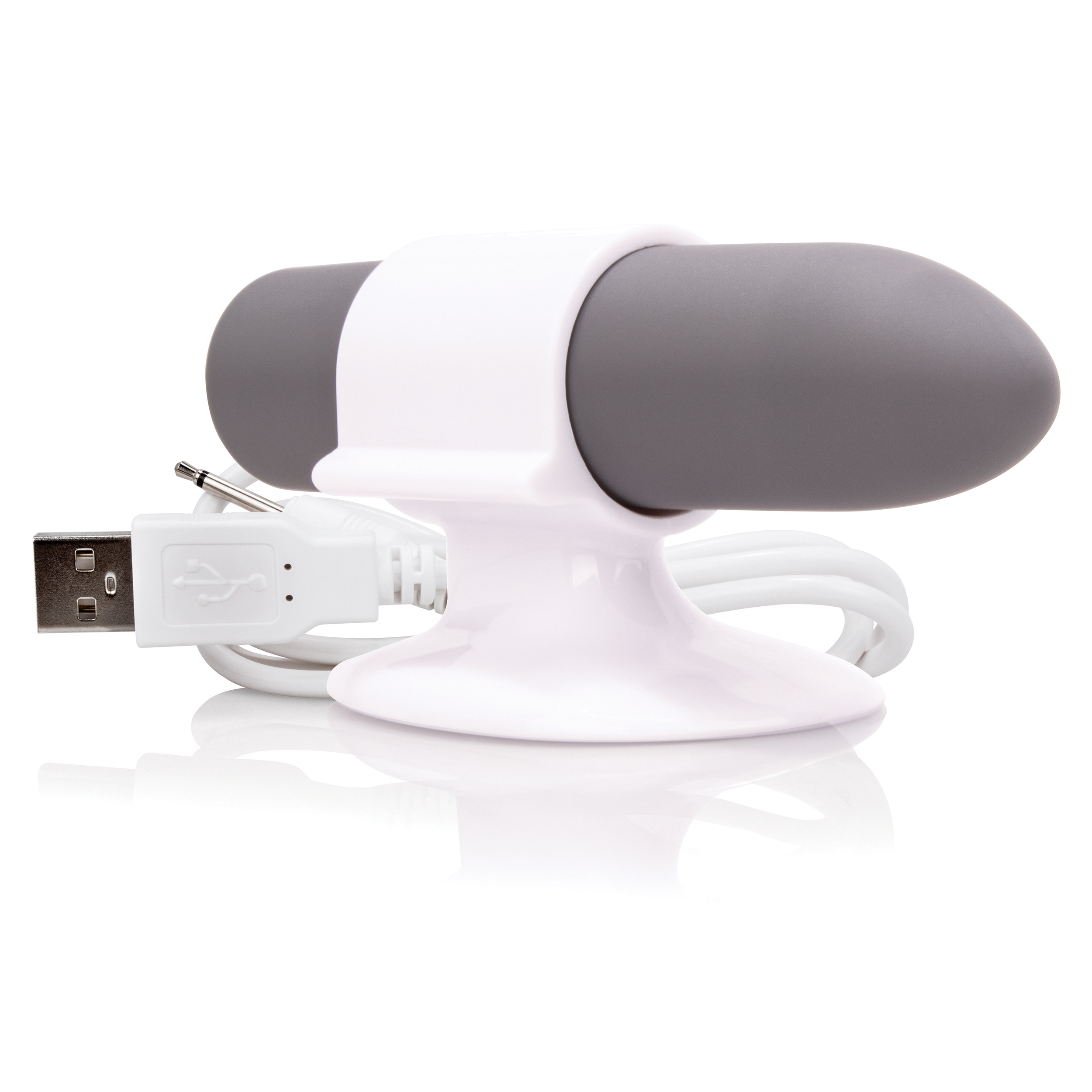 charged positive rechargeable vibe grey 