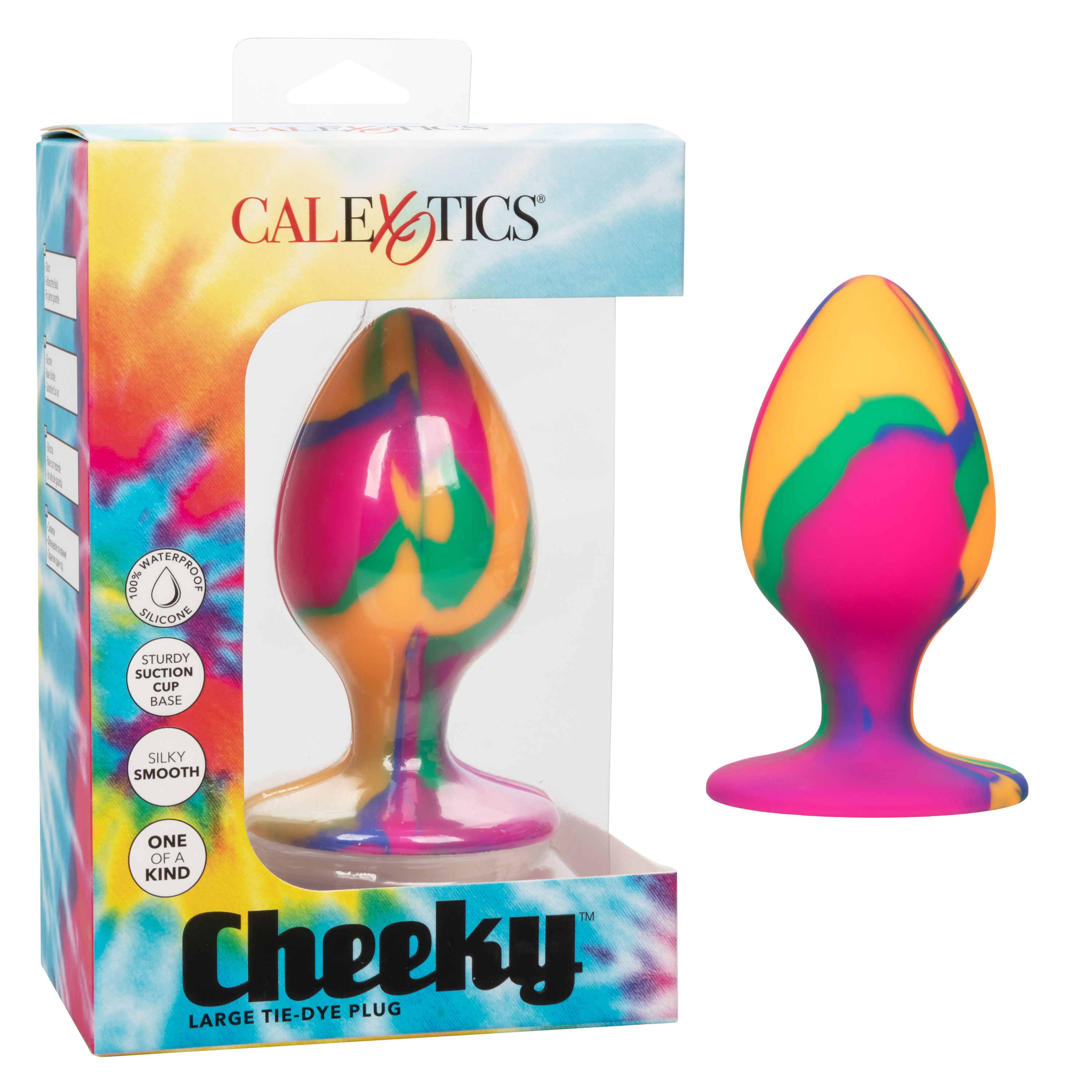 cheeky large tie dye plug 