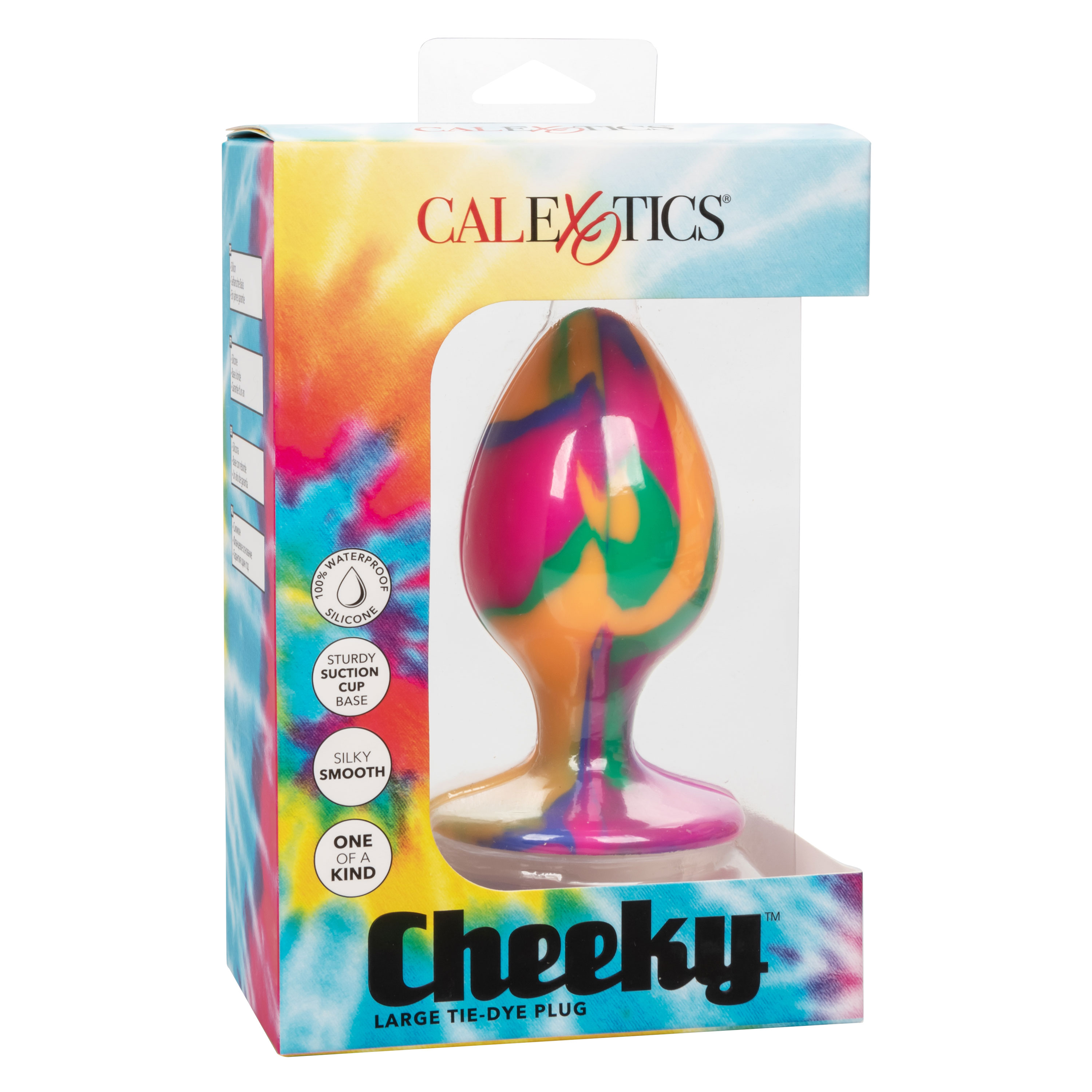 cheeky large tie dye plug 