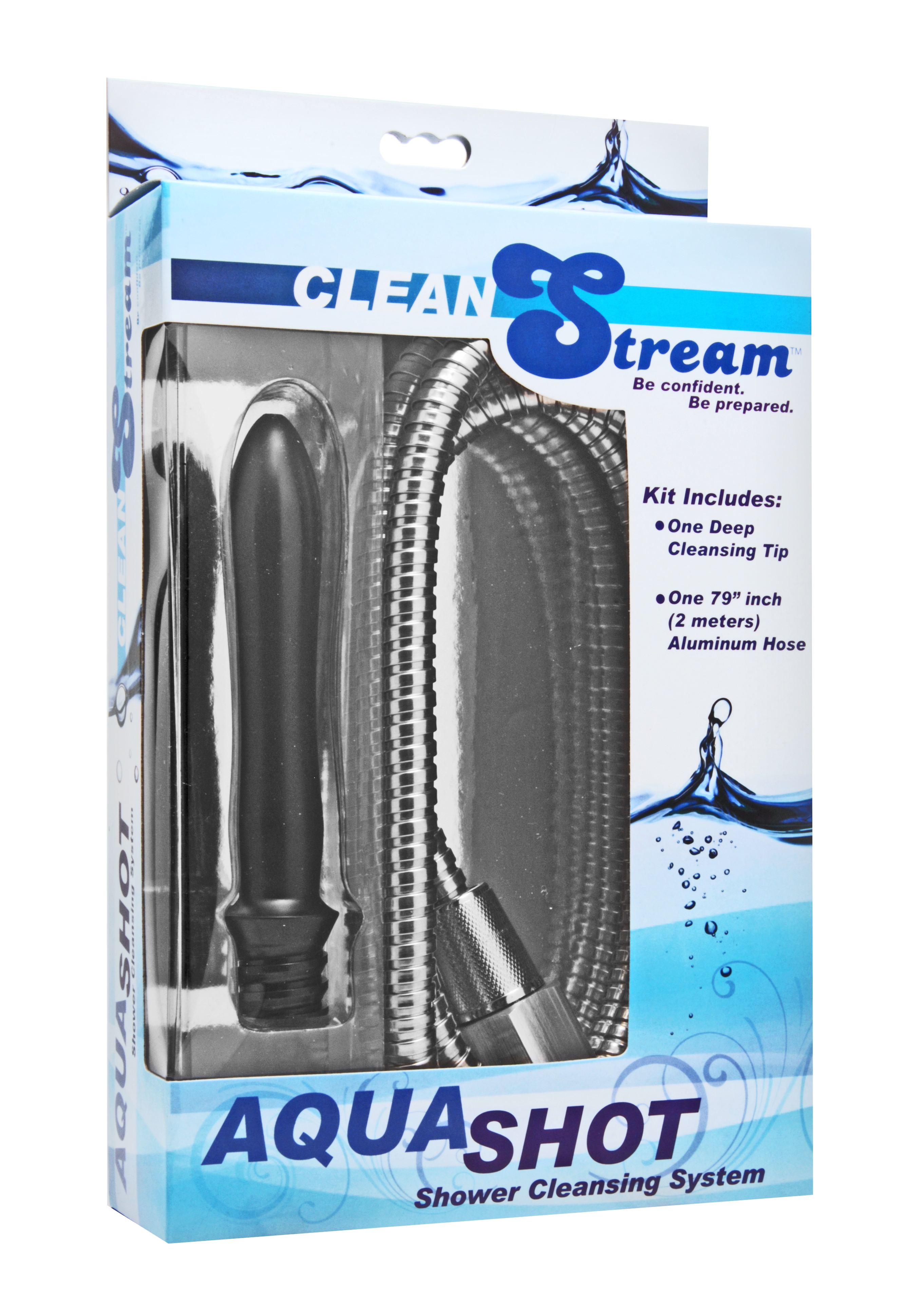 clean stream aqua shot shower enema cleansing system 