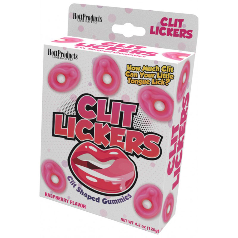 clit lickers gummies raspberry flavors .oz 