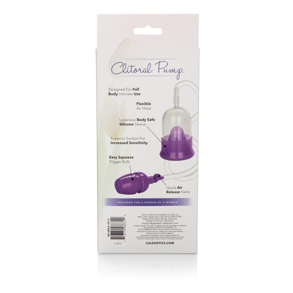 clitoral pump intimate pump purple 