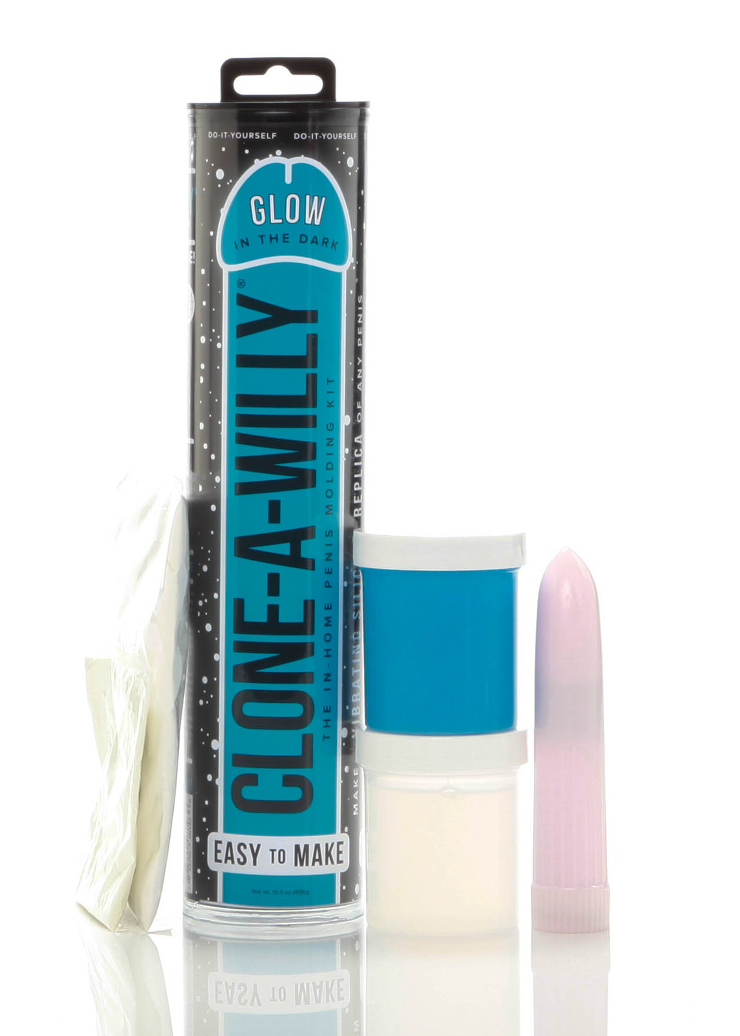 clone a willy glow in the dark kit blue 